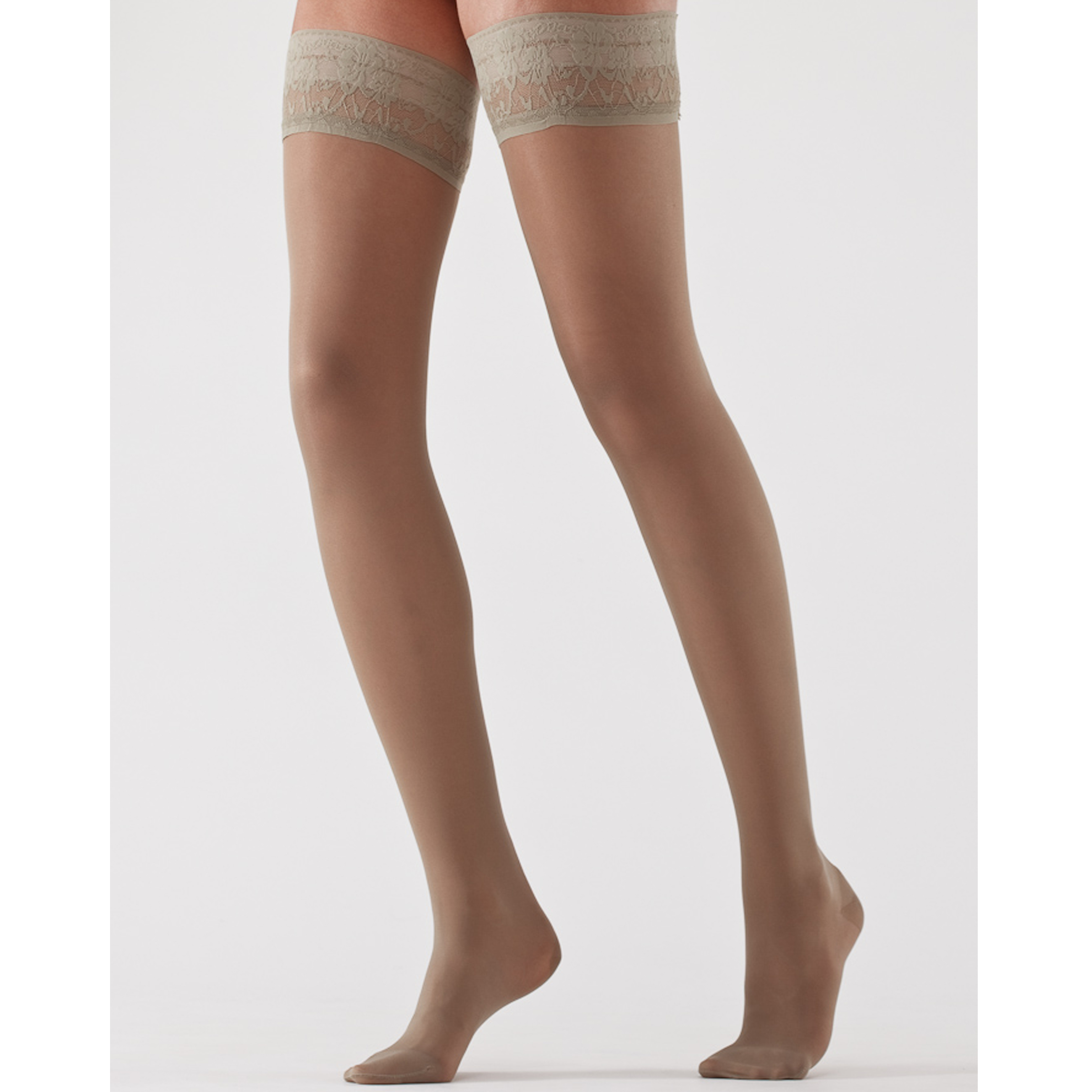 Gilofa Fine 70 Lårstrømpe Mandel