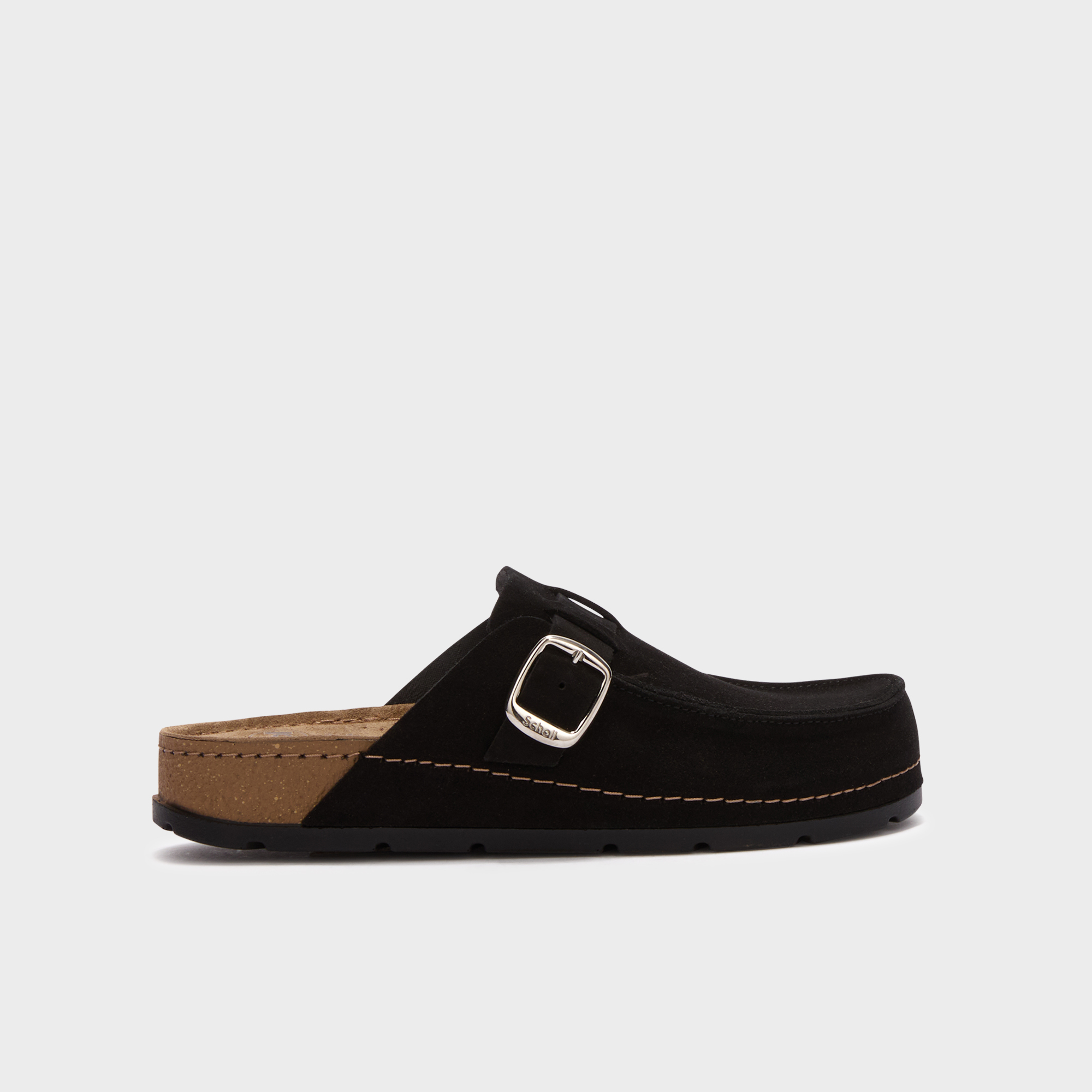Scholl Bora Moccasin Sort