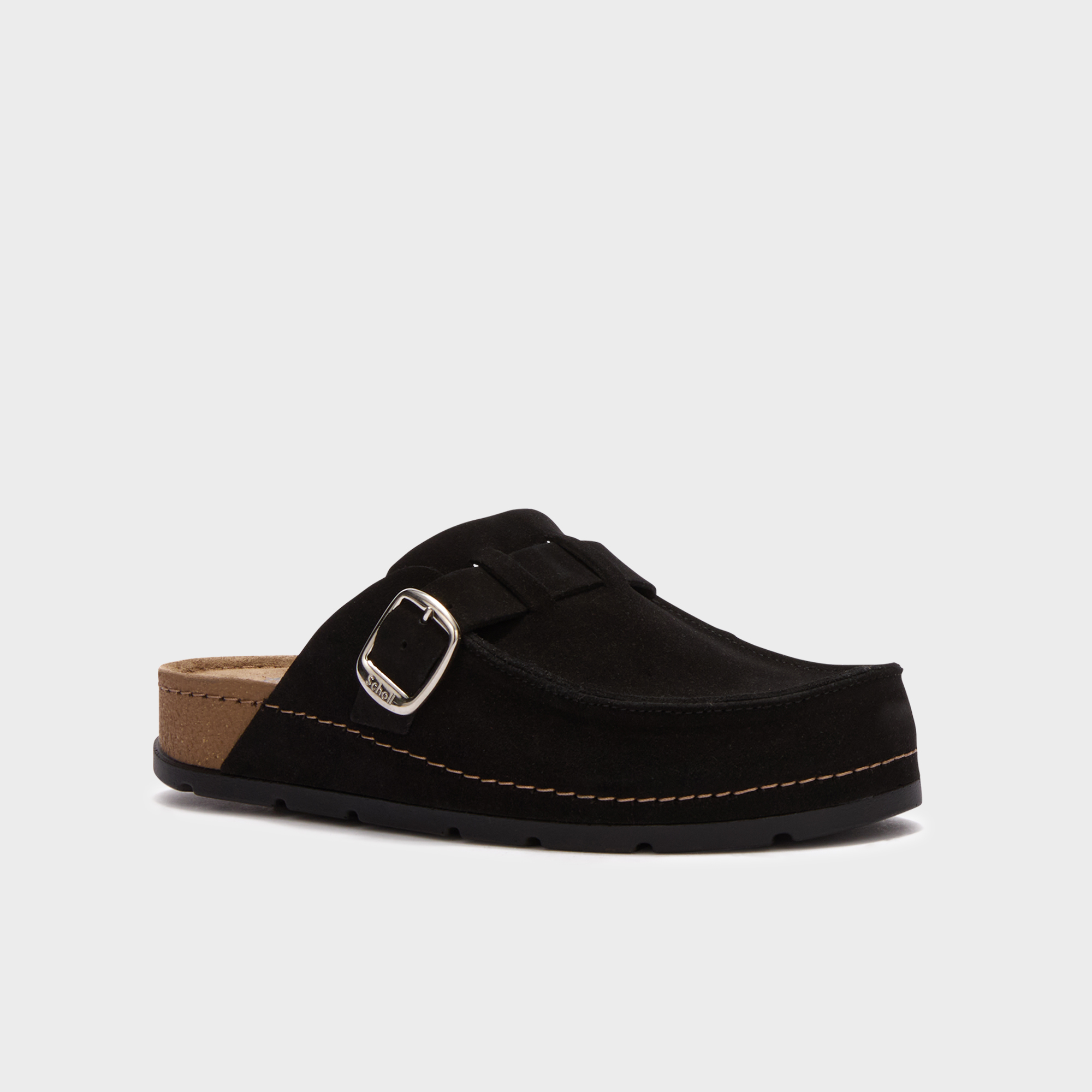 Scholl Bora Moccasin Sort