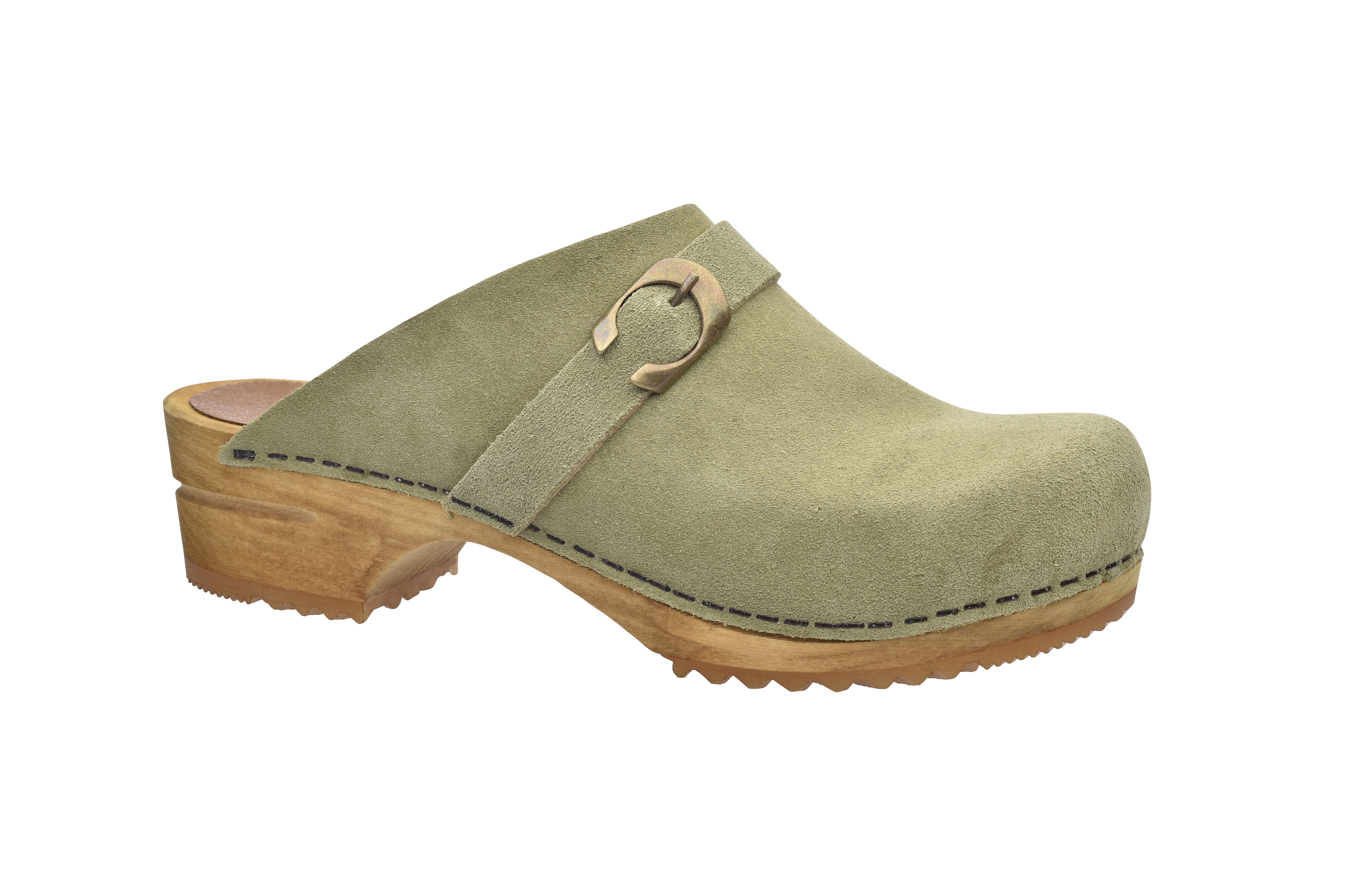 Sanita Wood Hedi Open Grøn