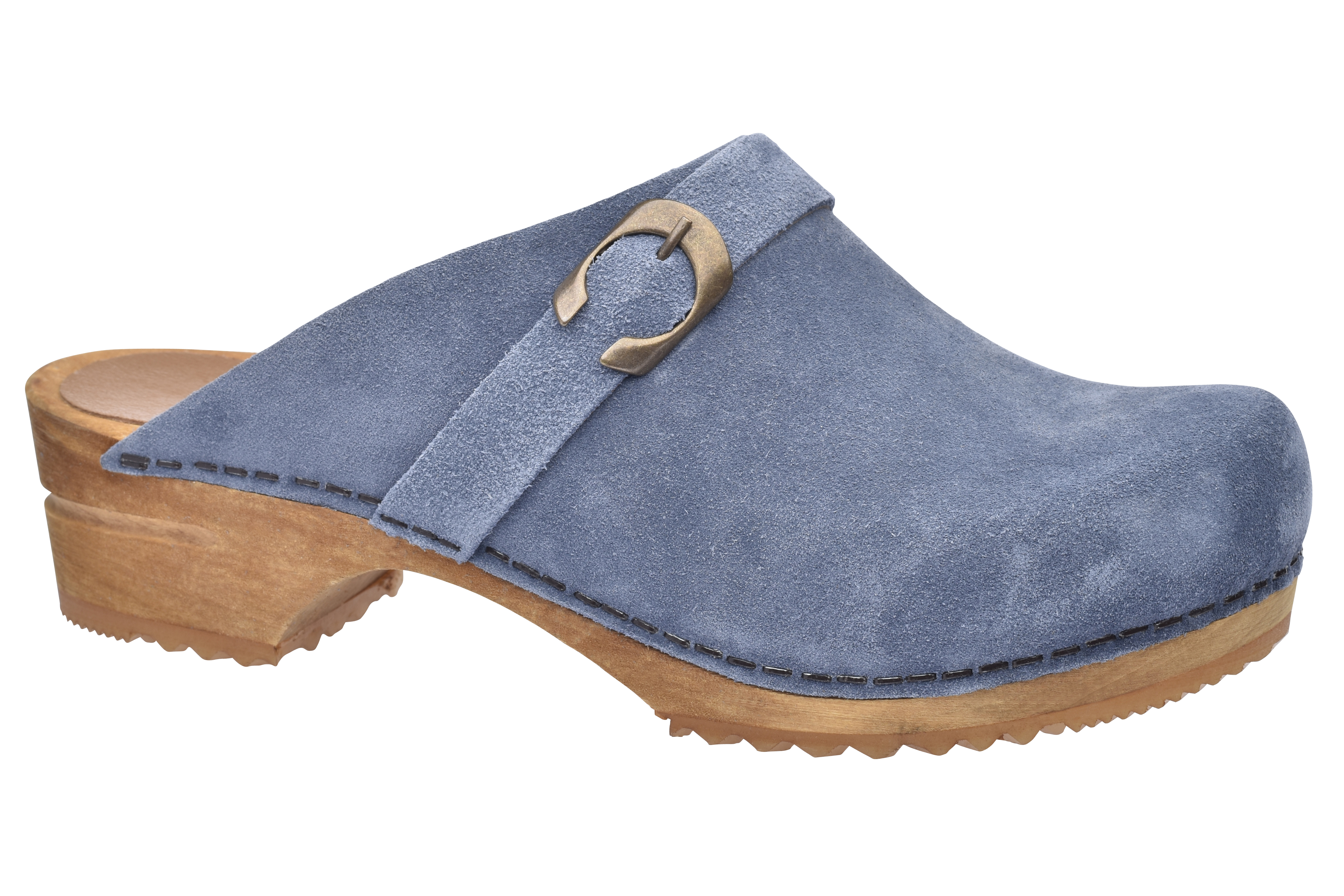 Sanita Wood Hedi Open Dove Blue