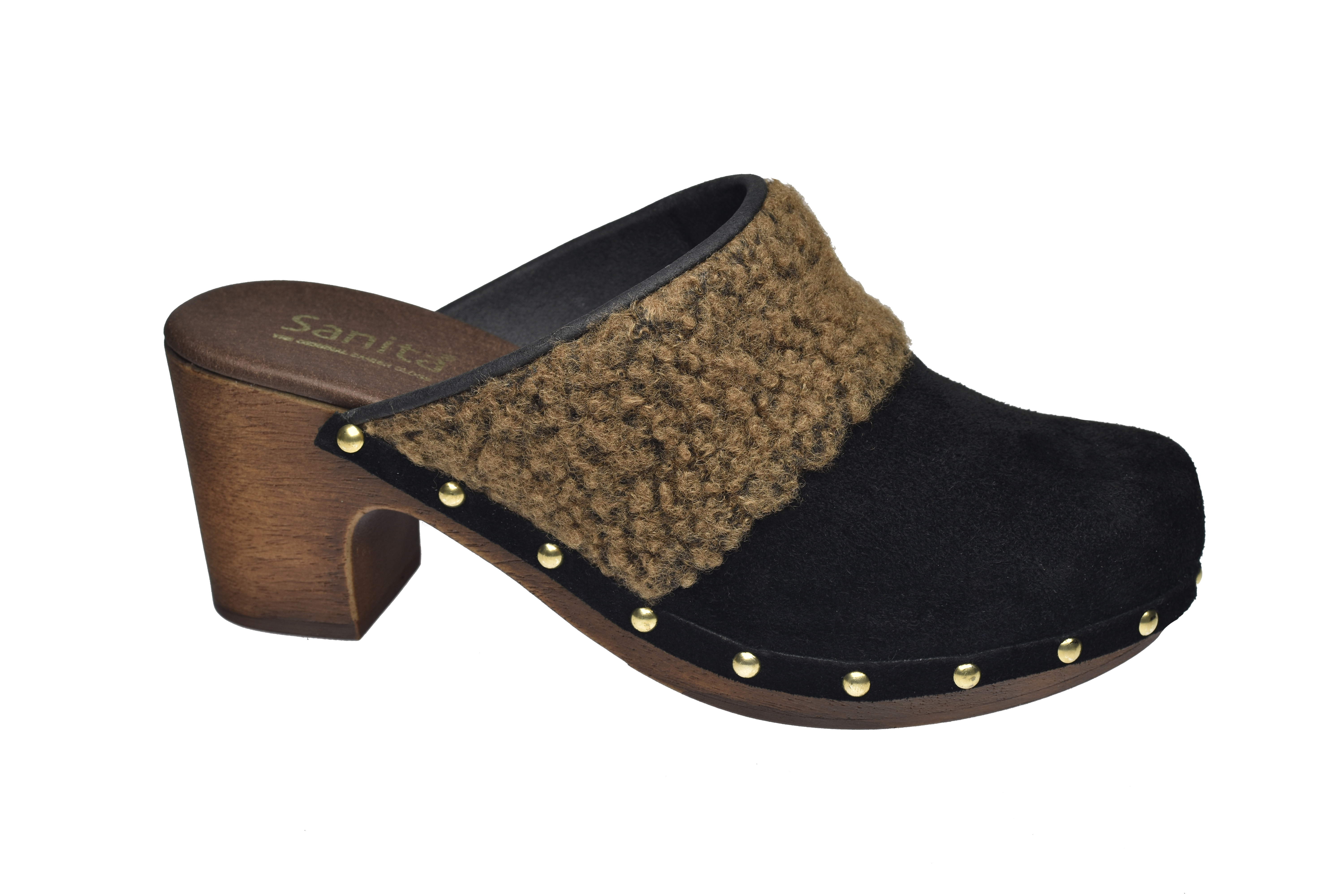 Sanita Non Wood Senna Open Sort
Størrelse 36