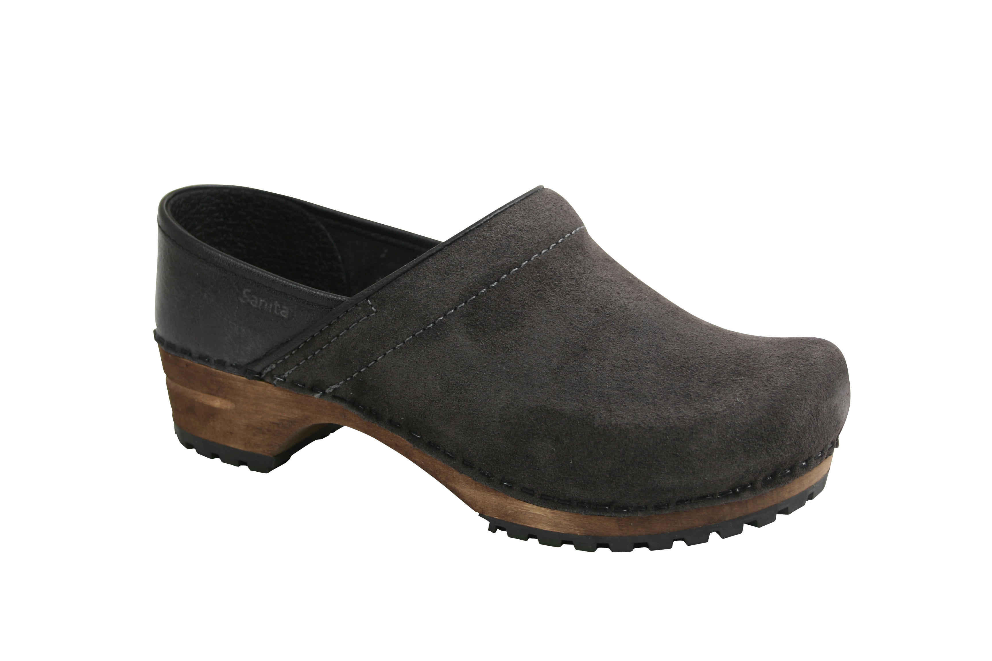 Sanita Wood Nanna Closed Antracit
Størrelse 42