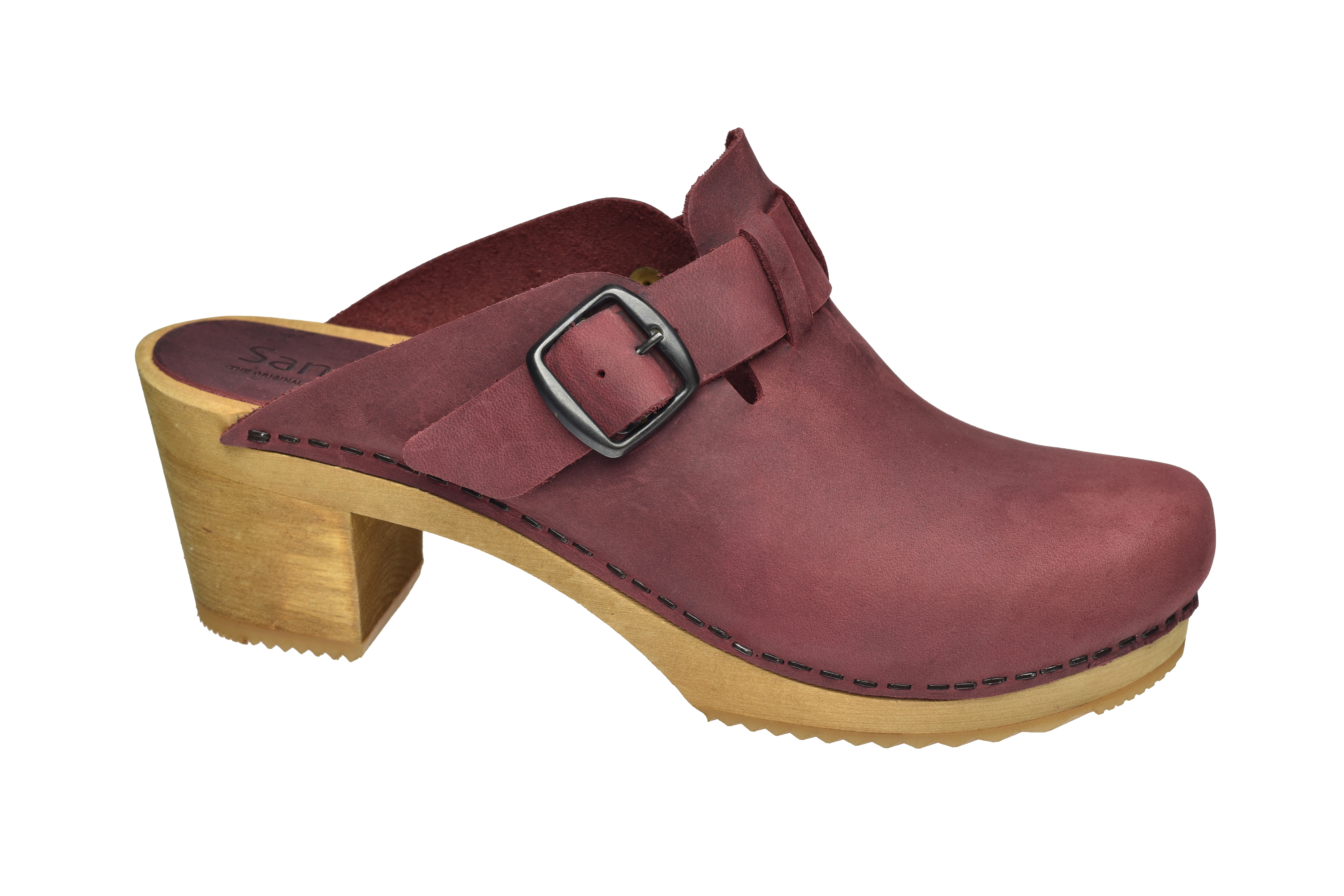 Sanita Wood Malulo Square Open Rød
Størrelse 42