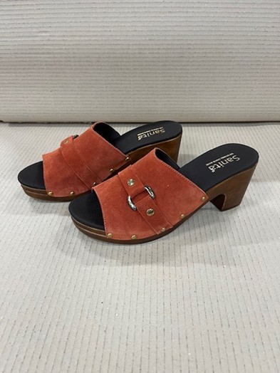 Sanita Non Wood Seia Sandal Orange
Størrelse 38