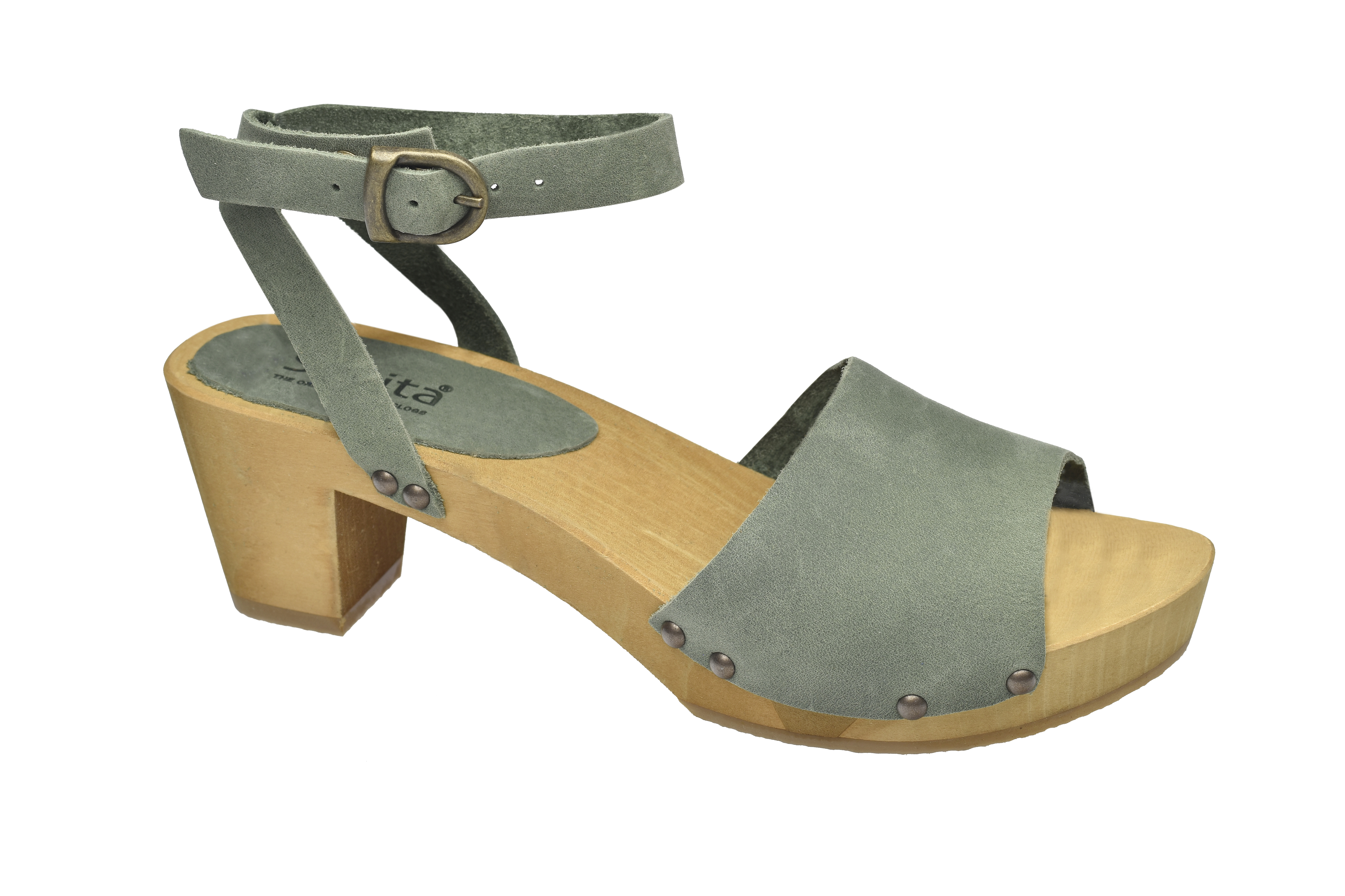 Sanita Wood Yara Flex Sanda Khaki
Størrelse 41