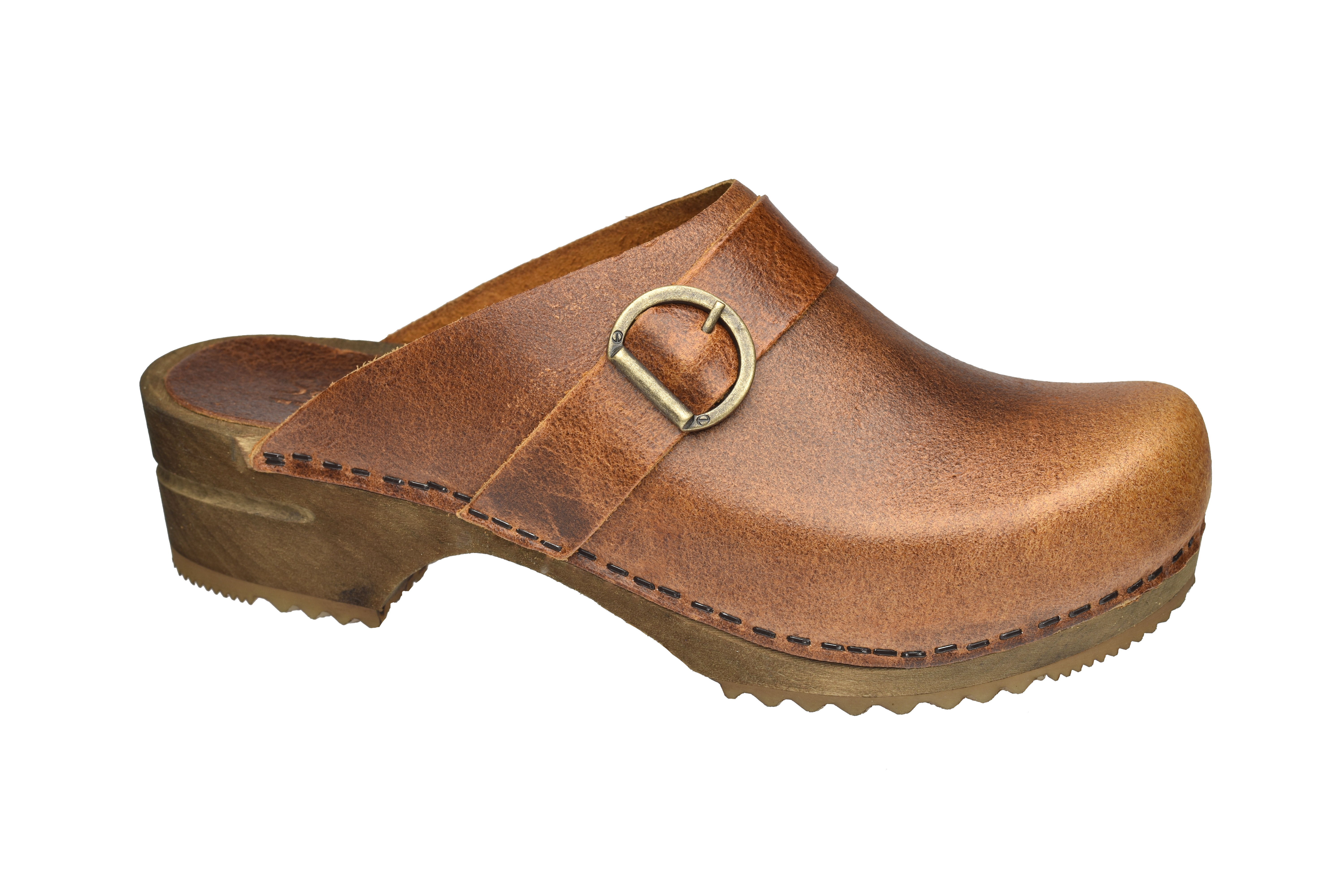 Sanita Wood Maria Open Cognac
Størrelse 38