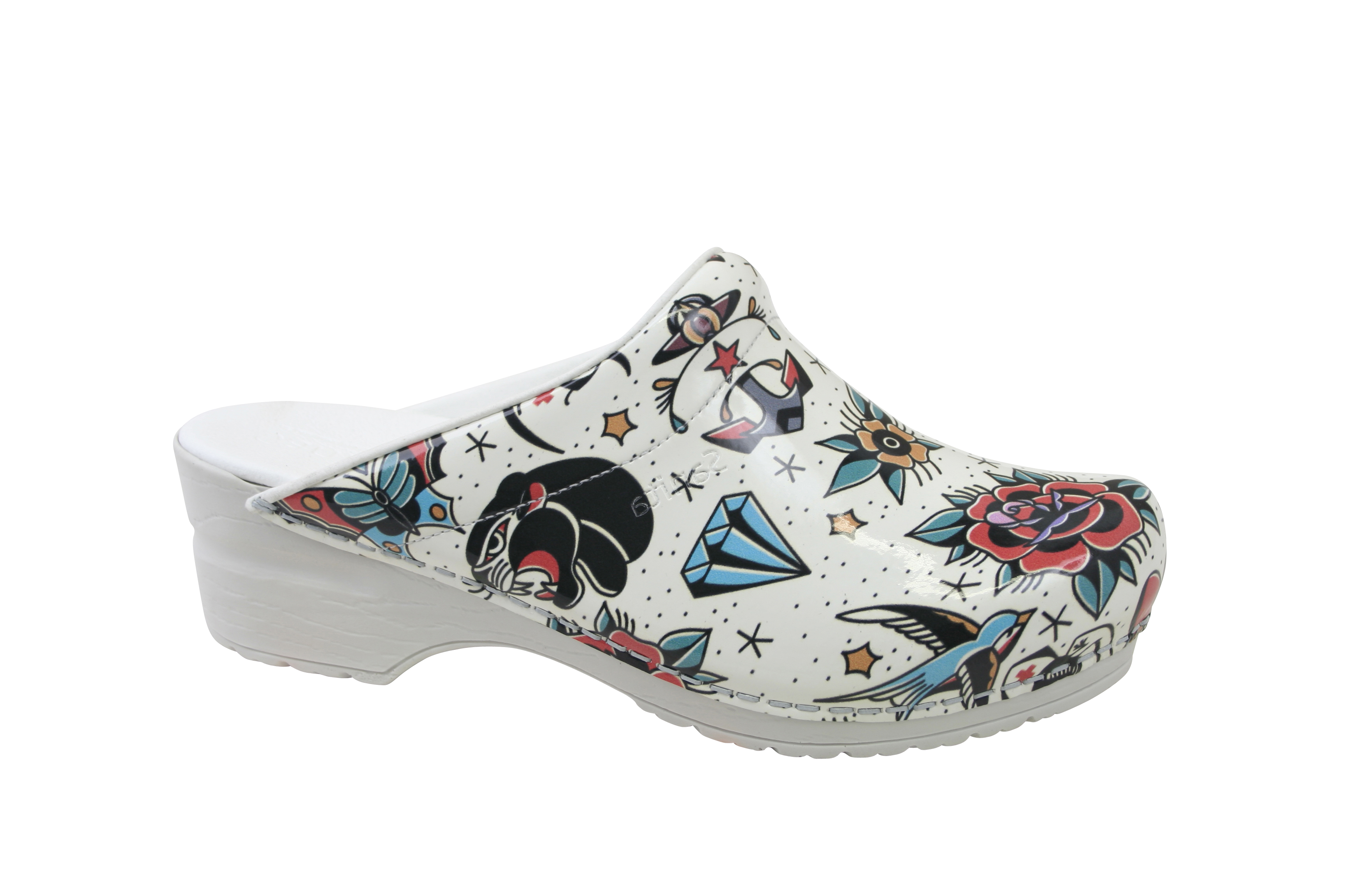 Sanita Original Tattoo Open Hvid
Størrelse 35