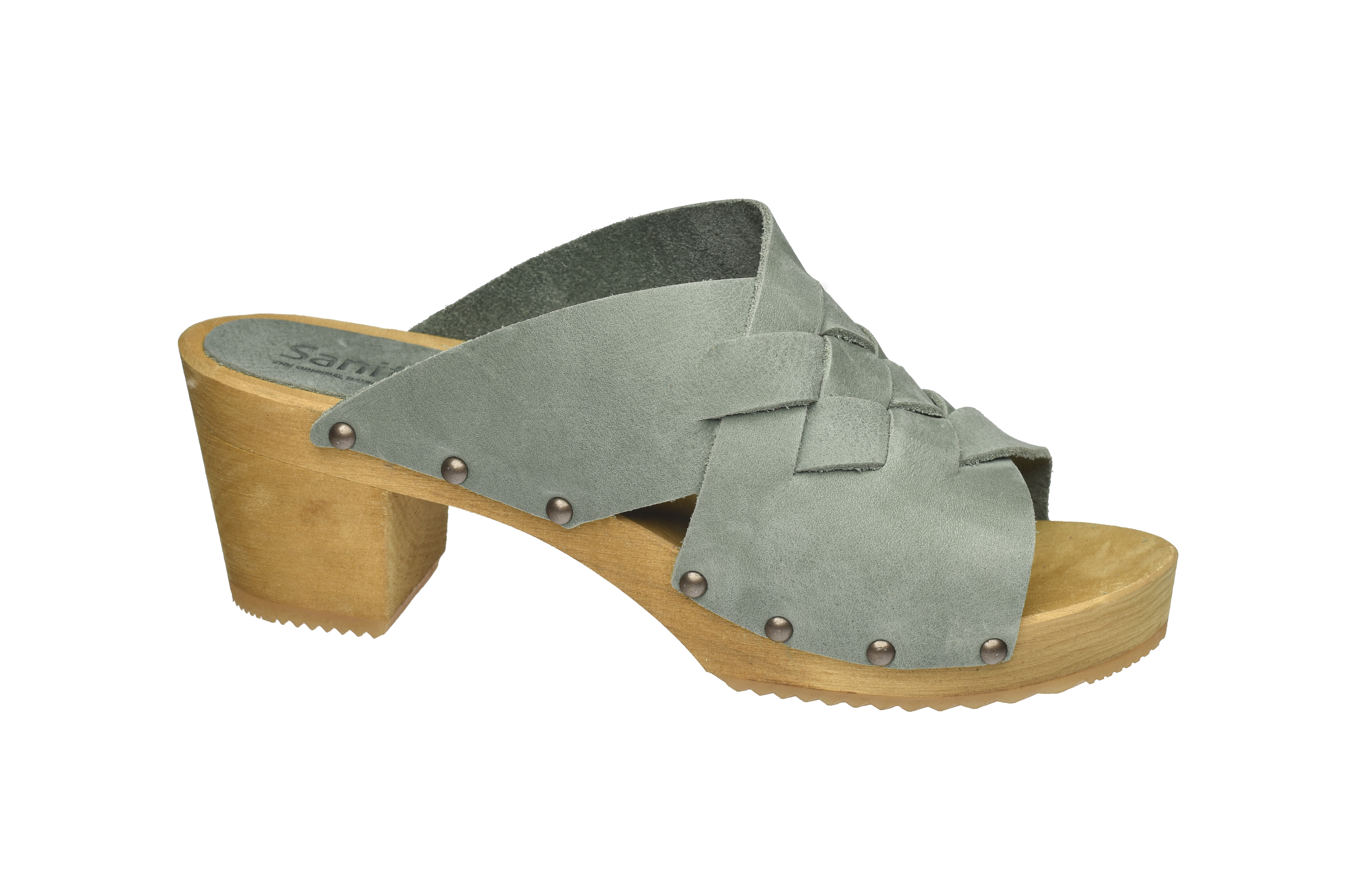 Sanita Wood Tana Sandal Khaki
Størrelse 36