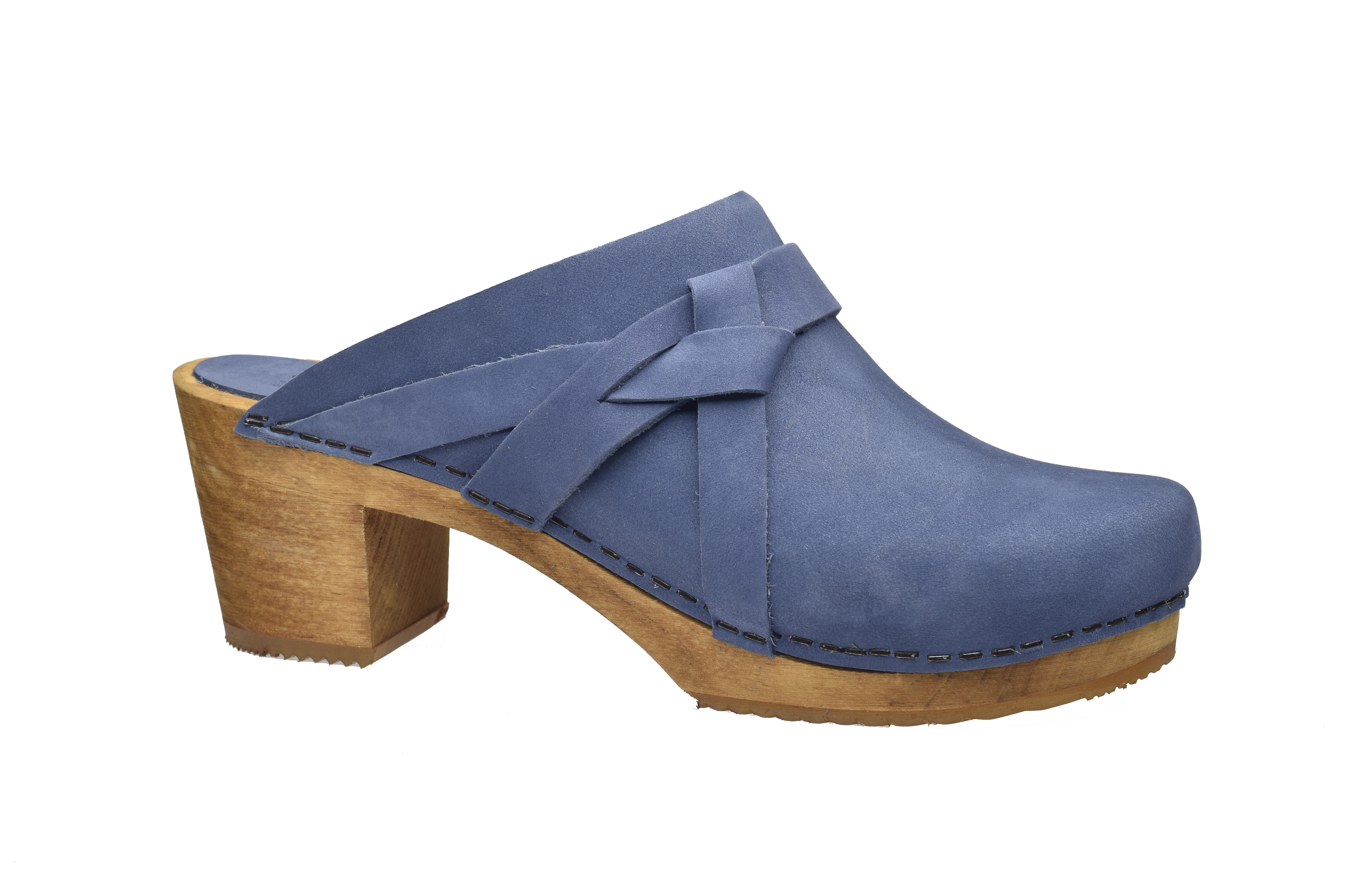 Sanita Wood Manuella Open Blå