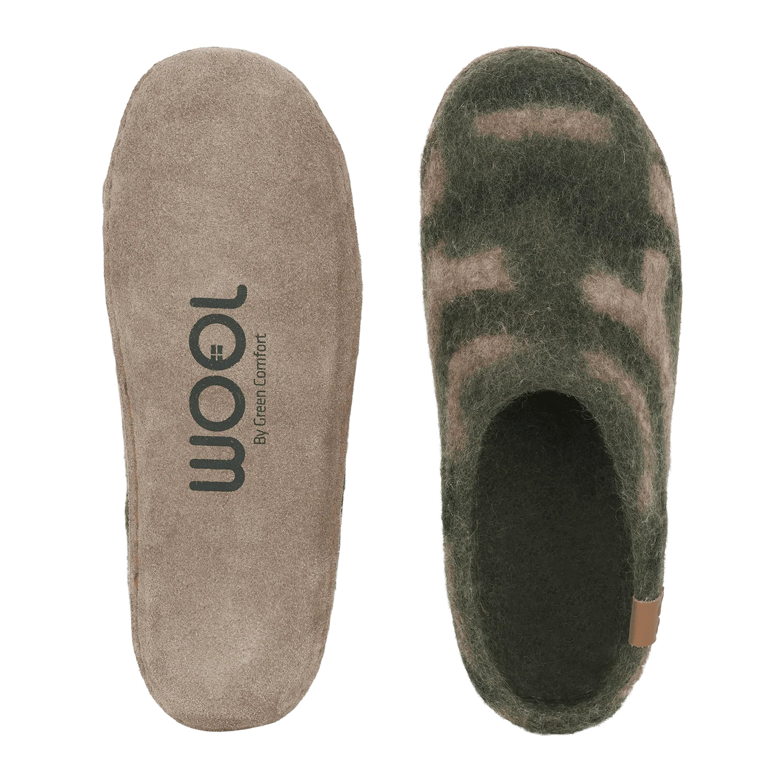 Green Comfort Tøffel Mix Olive