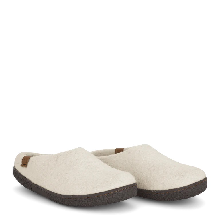 Green Comfort Tøffel Gummi Off-White