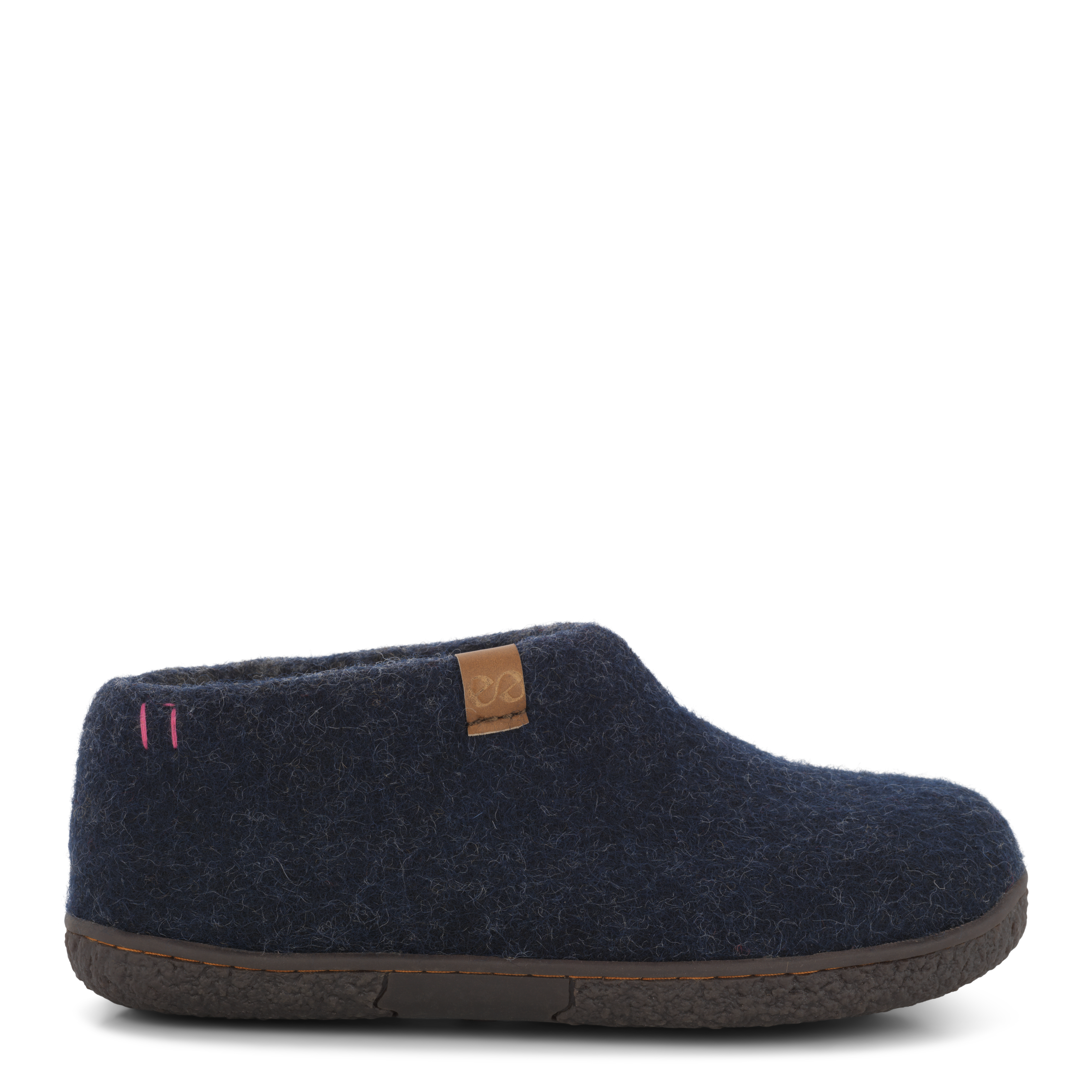 Green Comfort Sko m/gummisål Marine