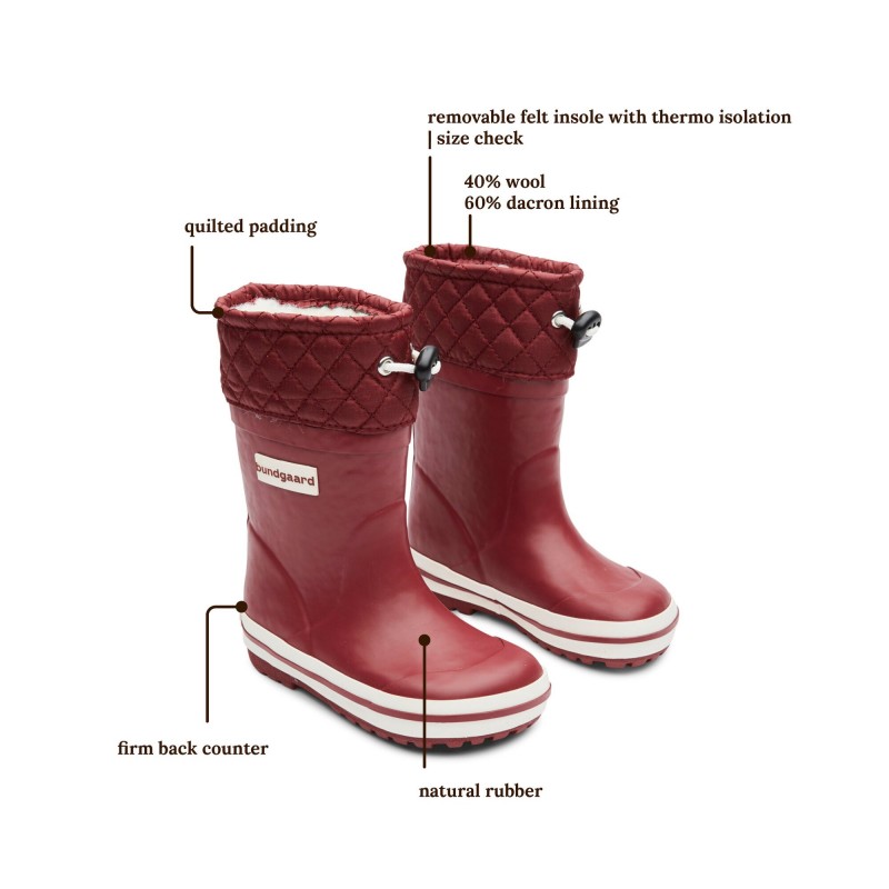 Bundgaard Sailor High Warm Bordeaux
