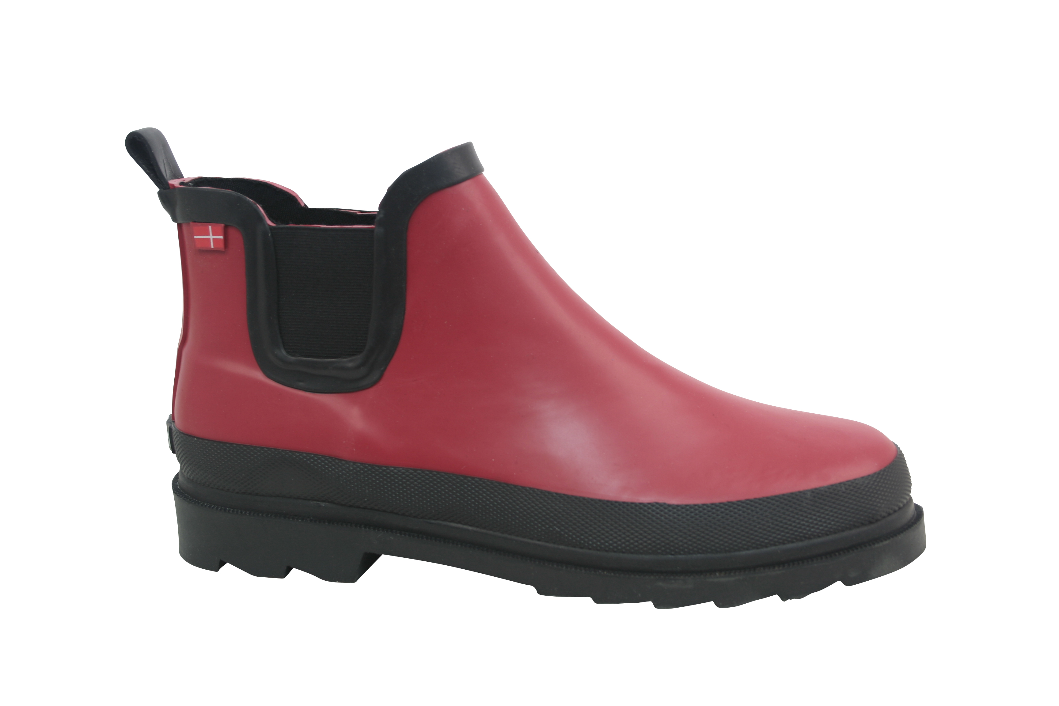 Sanita Felicia Kort Gummistøvle Rød