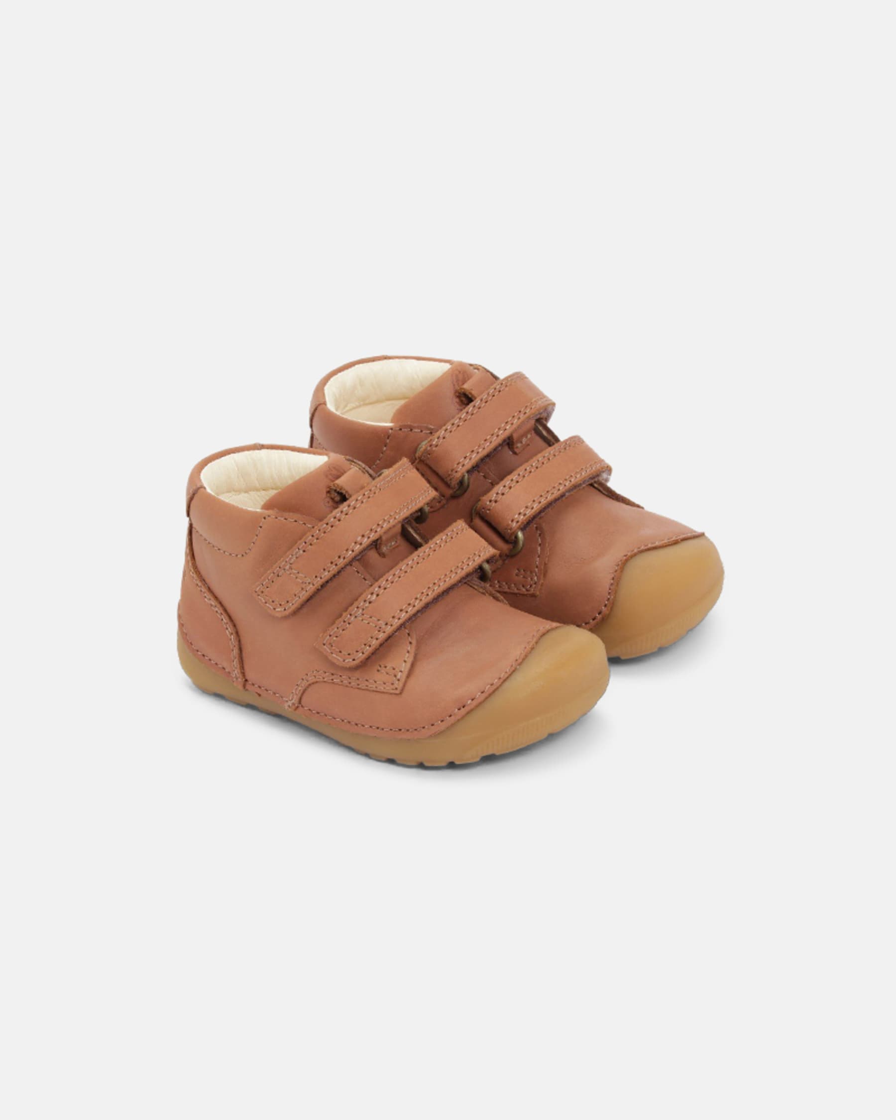 Bundgaard Petit Velcro Sko Cognac