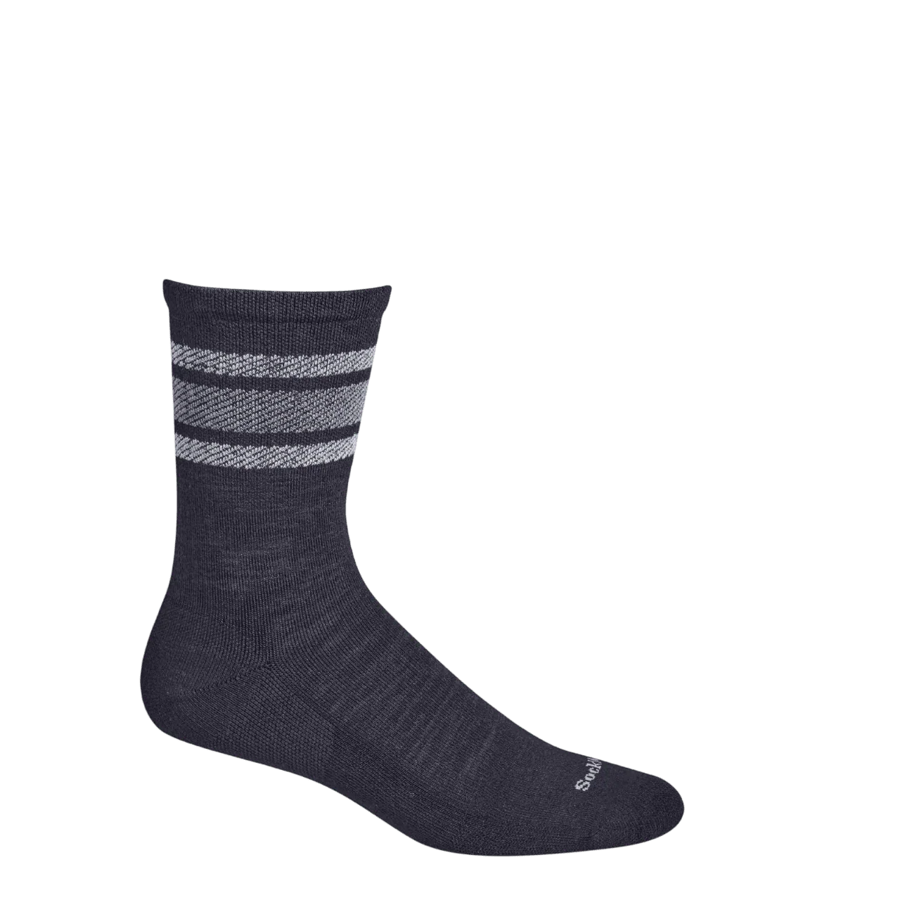 Sockwell Plantar Ease Crew Herre Sort