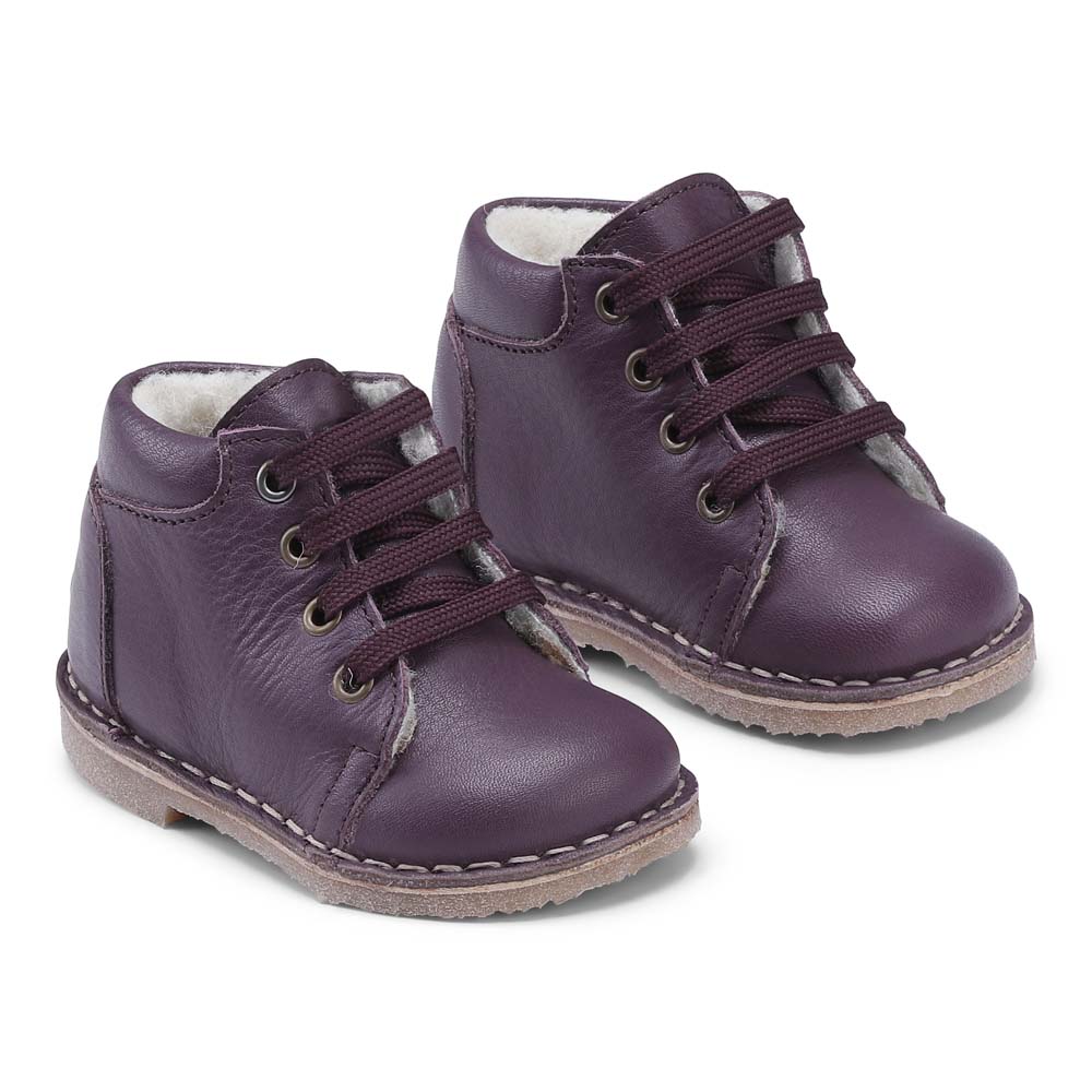 Bundgaard Olga Lace Sko Plum