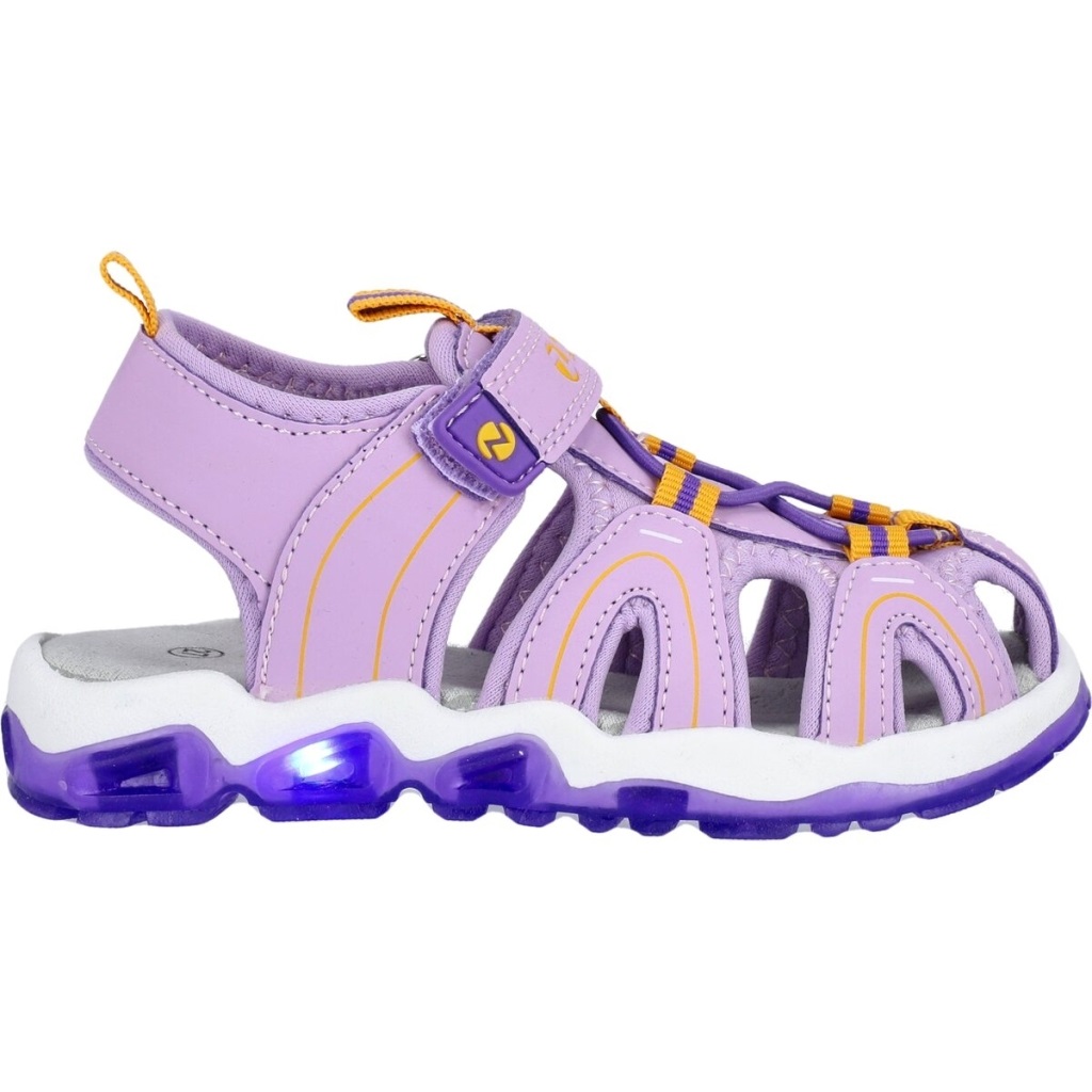 ZigZag Yusuke Sandal m/lys Lavendel