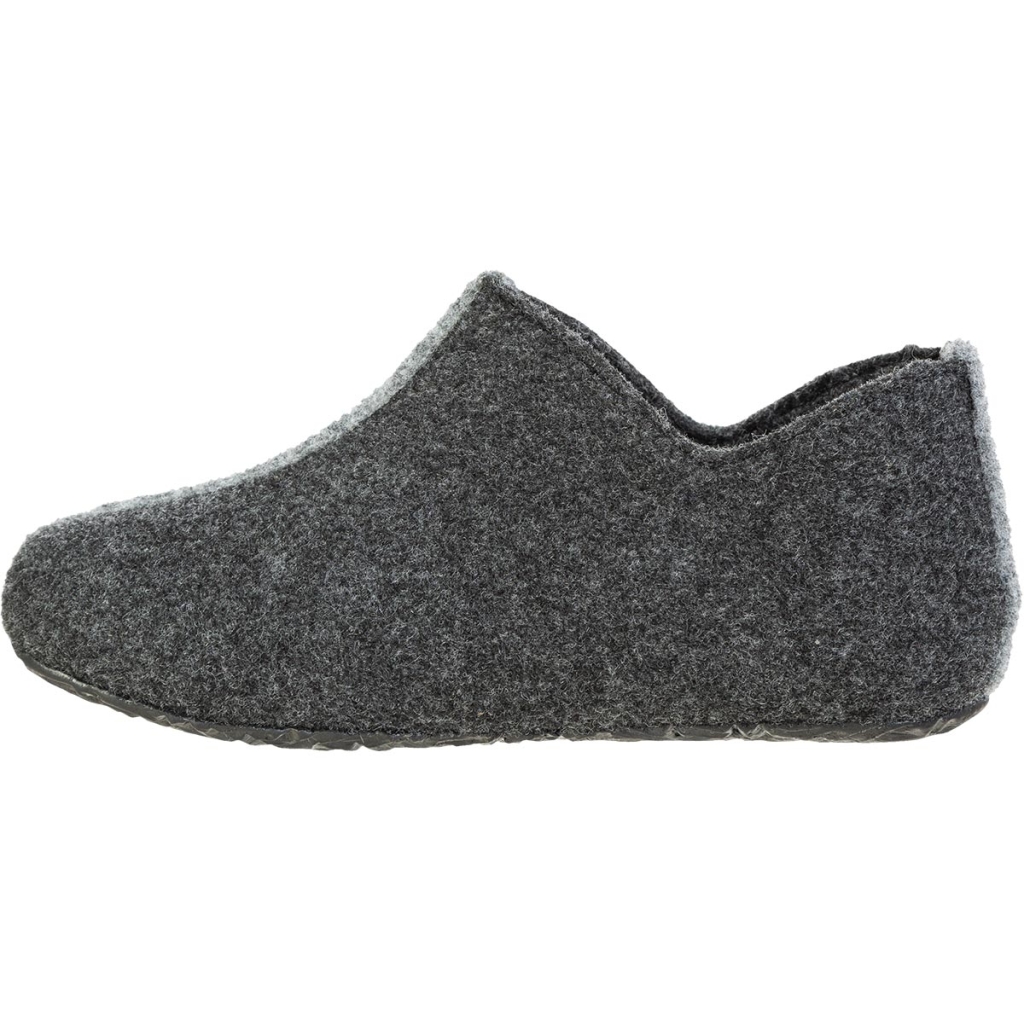 Mols Shima Kids Felt Slipper Mørkgrå