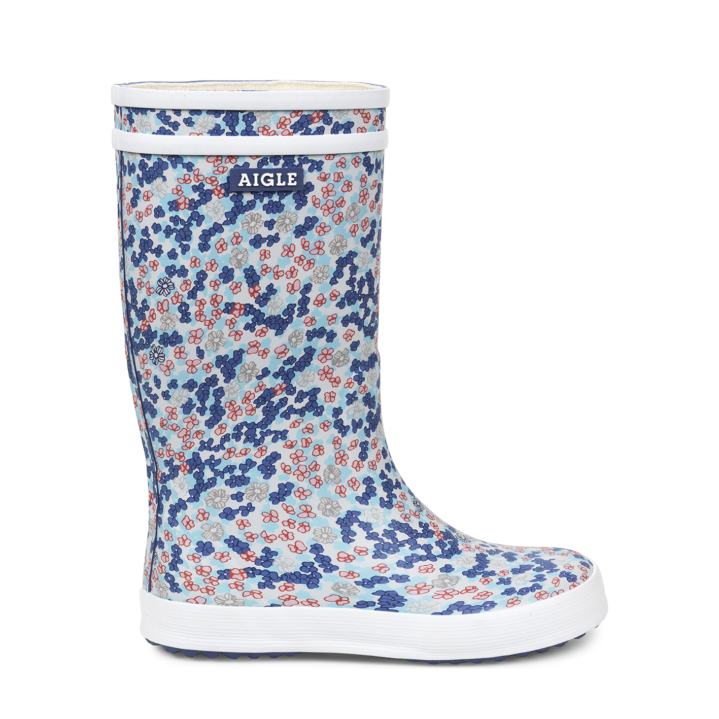 Aigle Lollypop Gummistøvle Sandy Blue