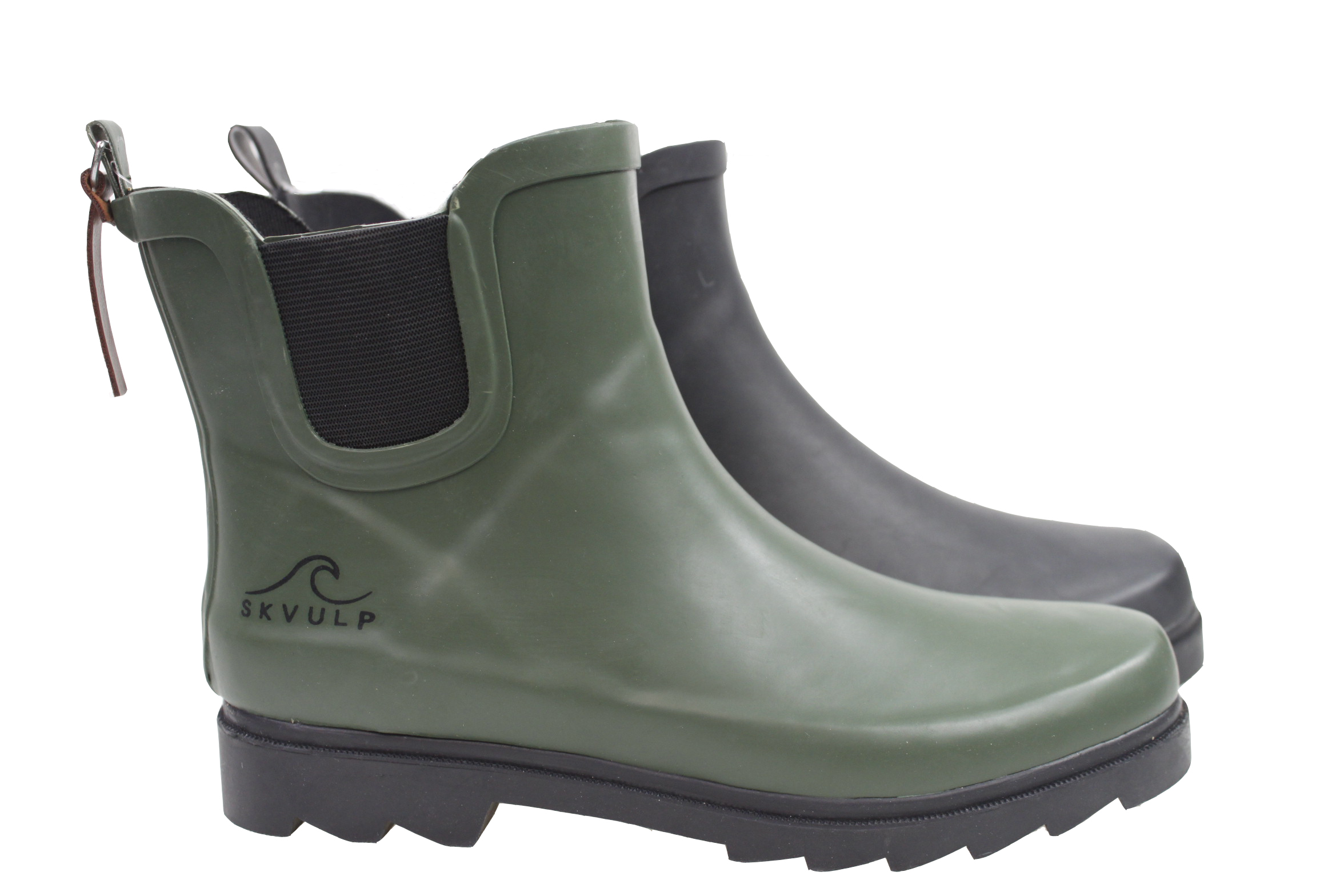 Skvulp Gummistøvle Kort Sort