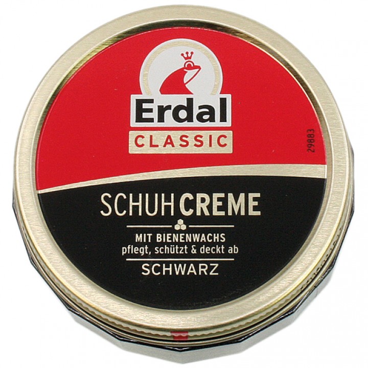 Erdal Skocreme Dåse Sort 75 ml.