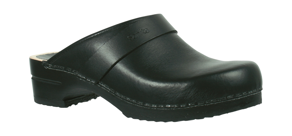 Sanita Ralph/Rita Træsko Unisex Sort