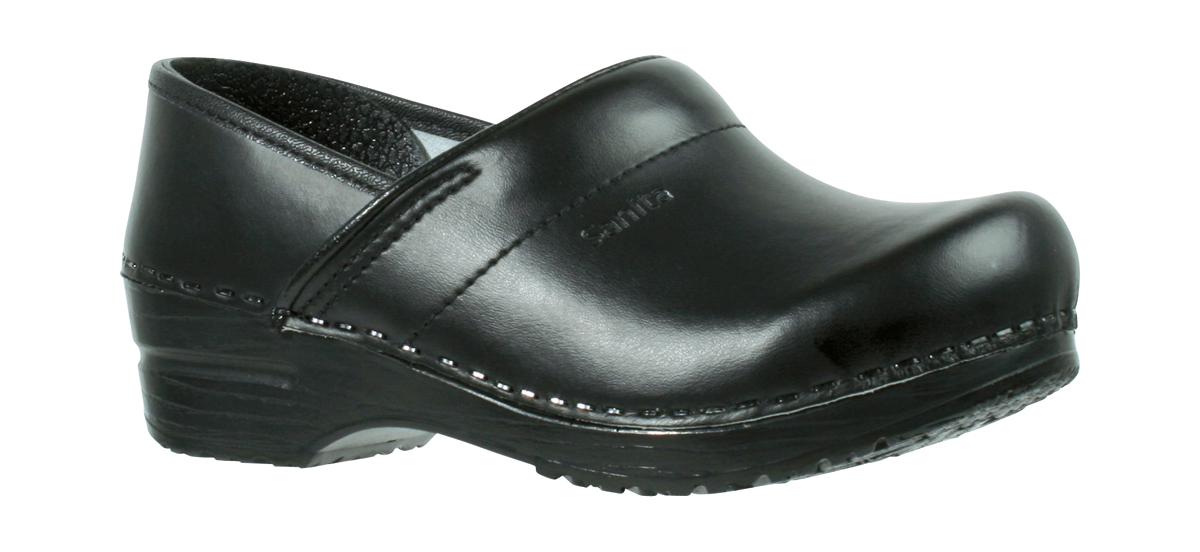 Sanita Flex Træsko Sort