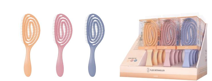 Titania Flex Detangle Børste Ass.
