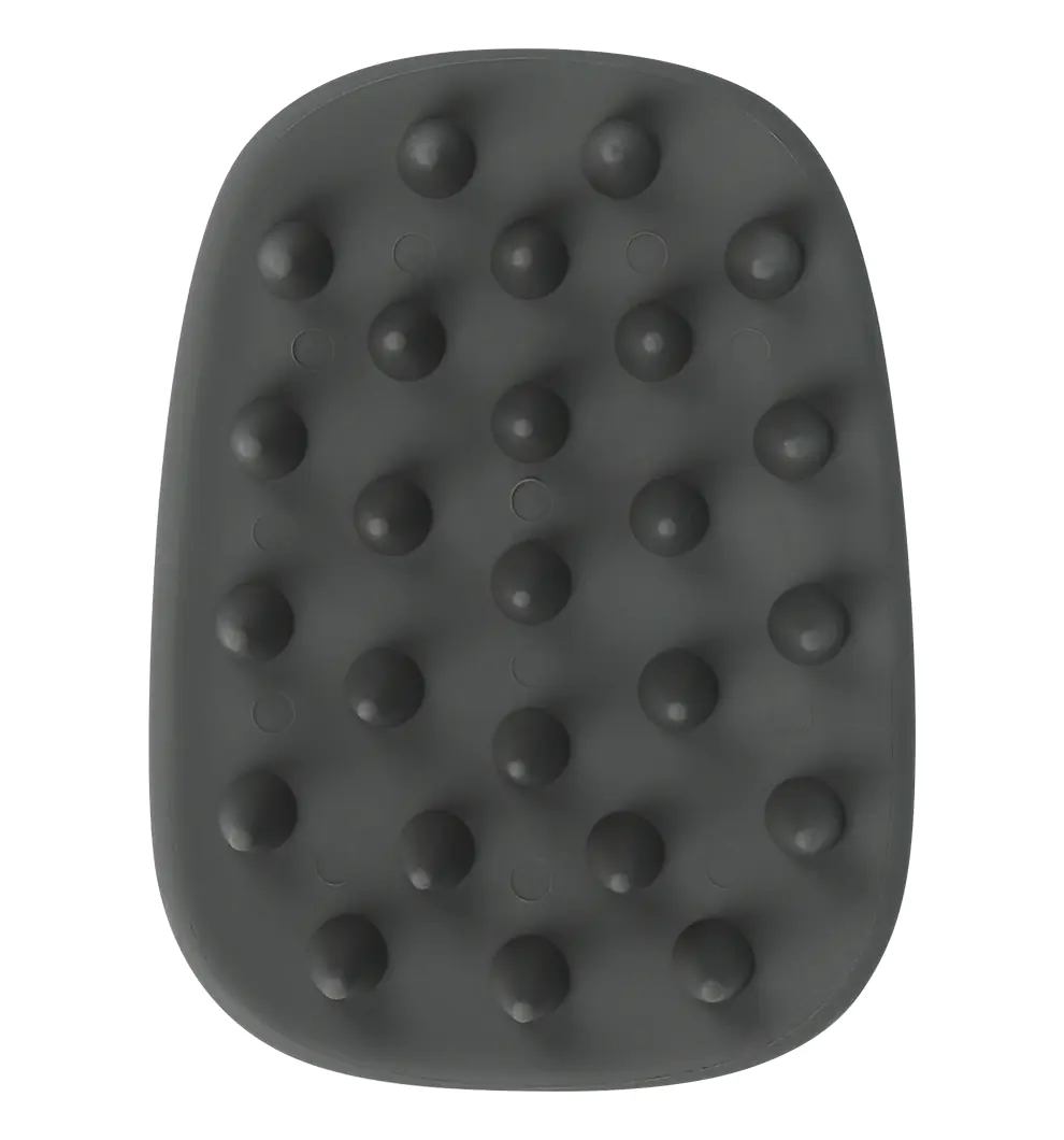 Titania Shampoo-hovedbundsbørste Grå