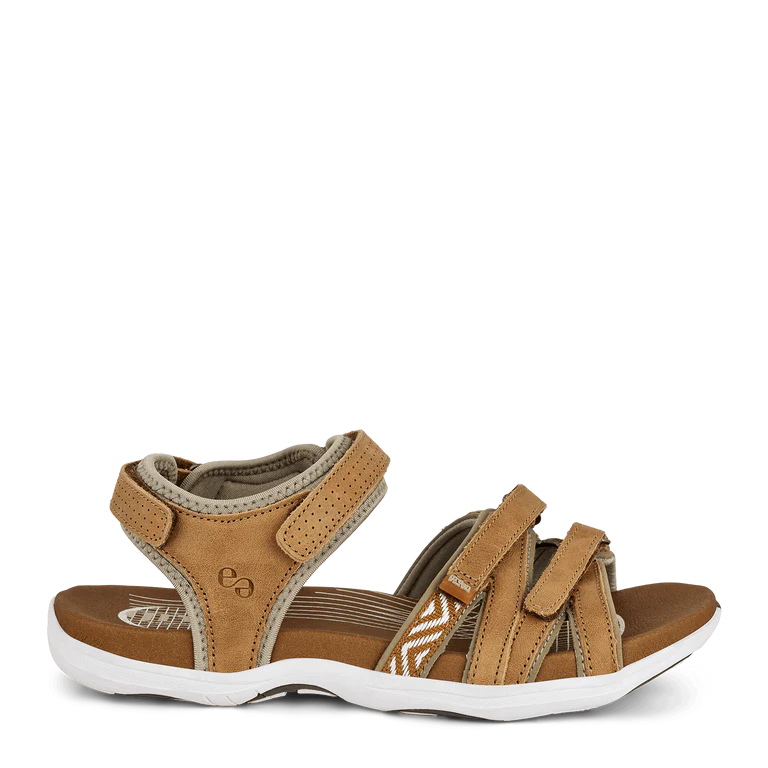 Green Comfort Corsica Sandal Cognac