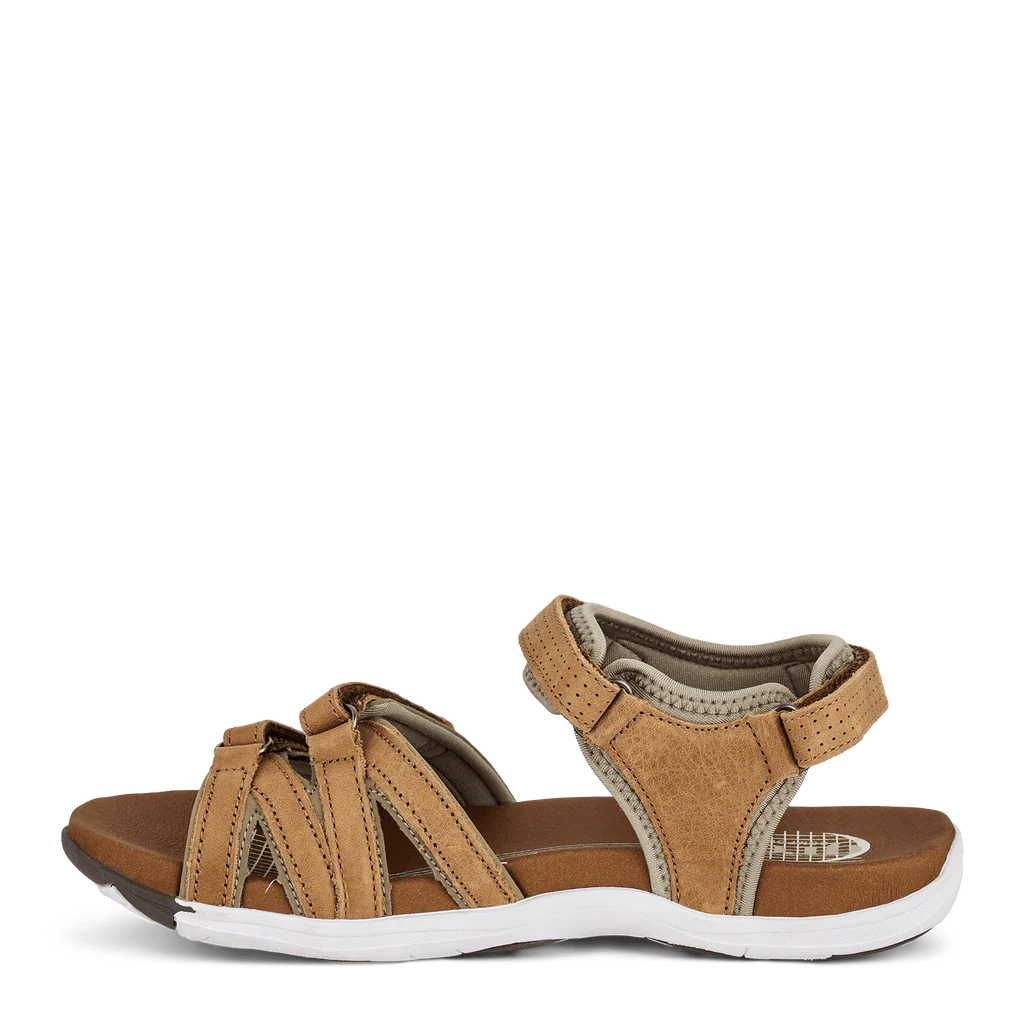 Green Comfort Corsica Sandal Cognac