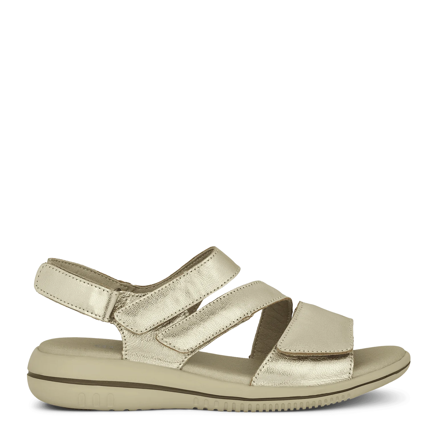 Green Comfort Leaf Sandal Guld