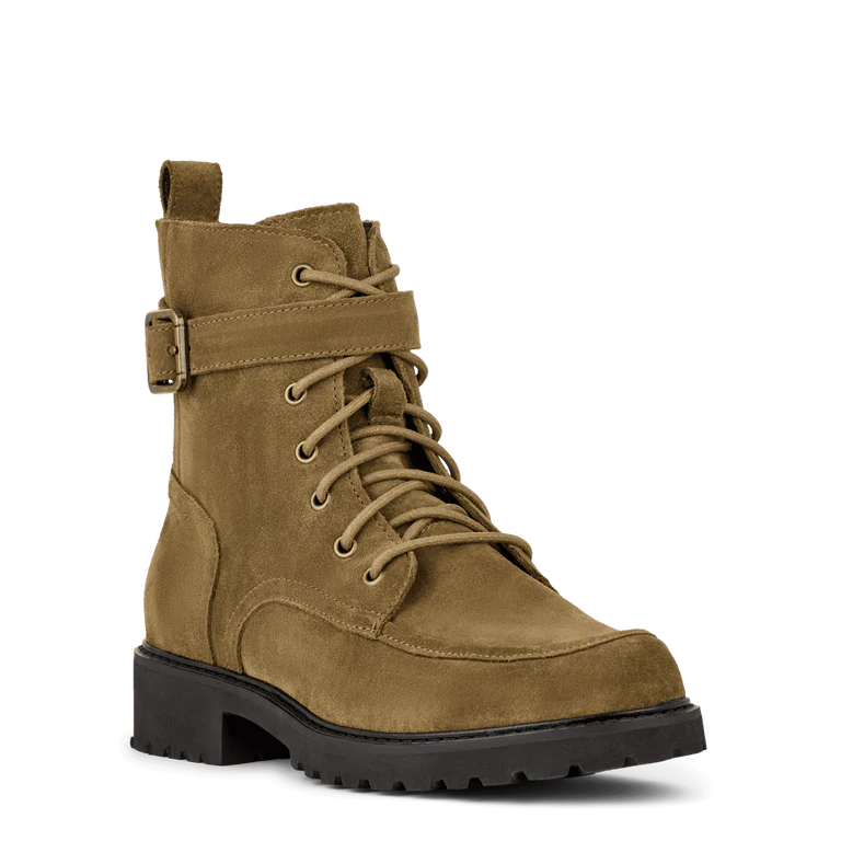 Green Comfort Berlin Lace Boot Oliven