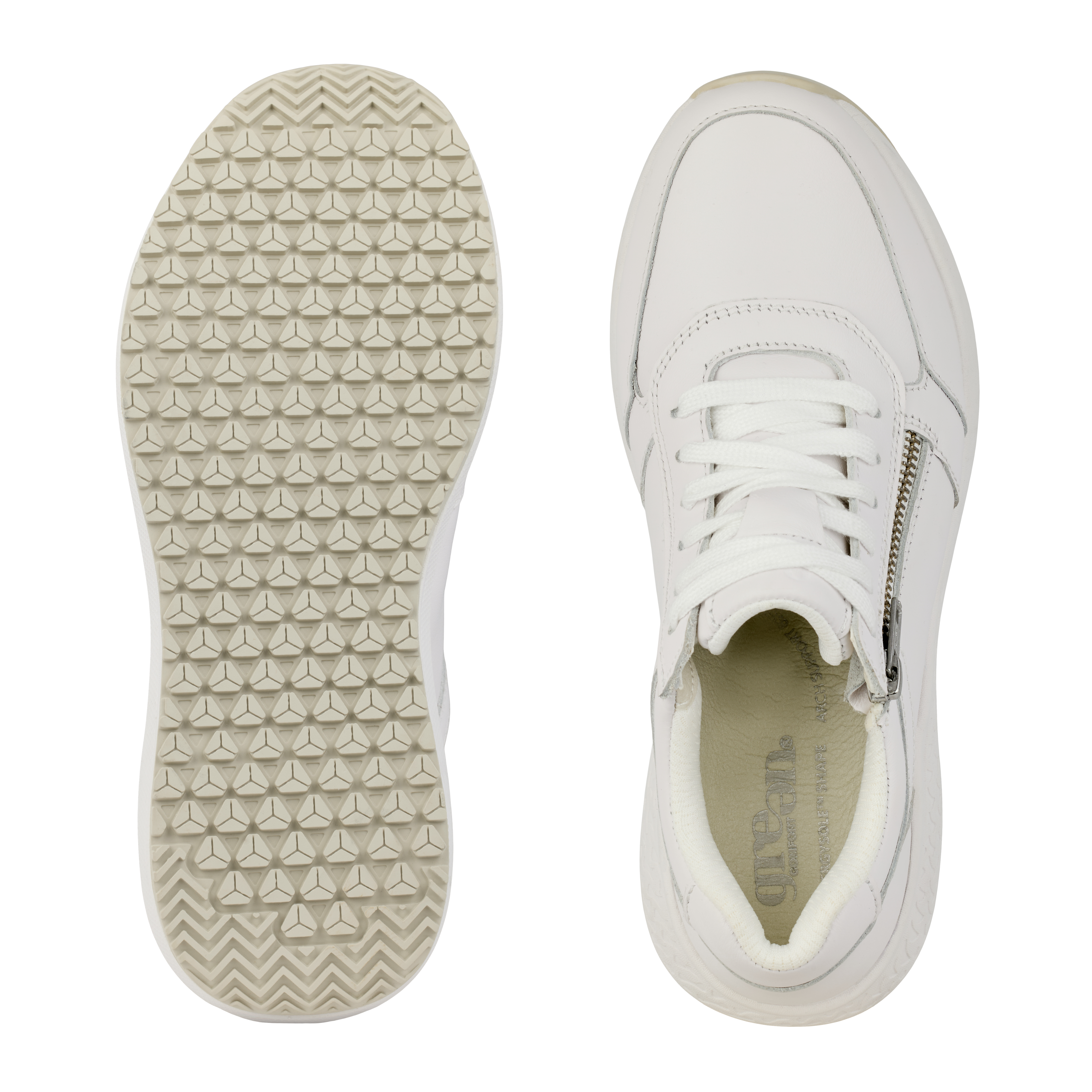 Green Comfort Zigga Sneaker Hvid