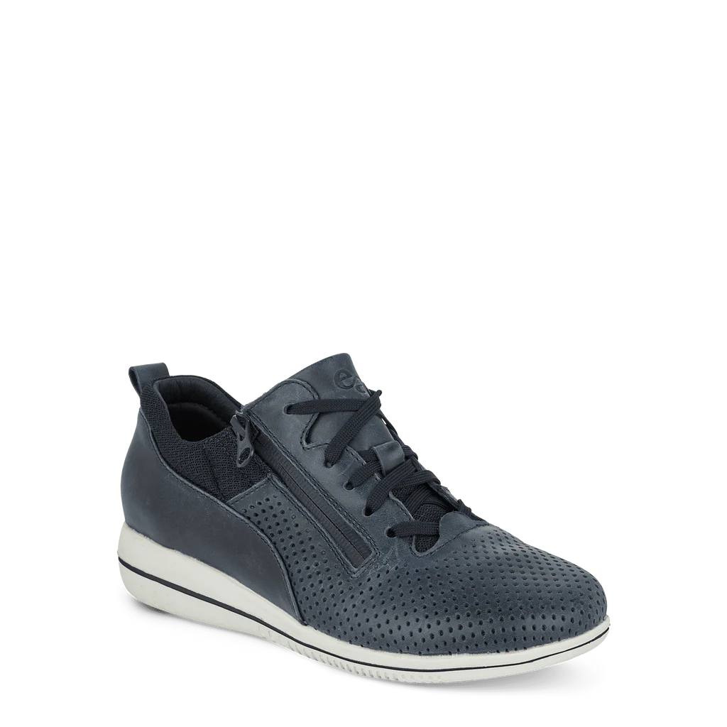 Green Comfort Leaf Lace Sko Marine