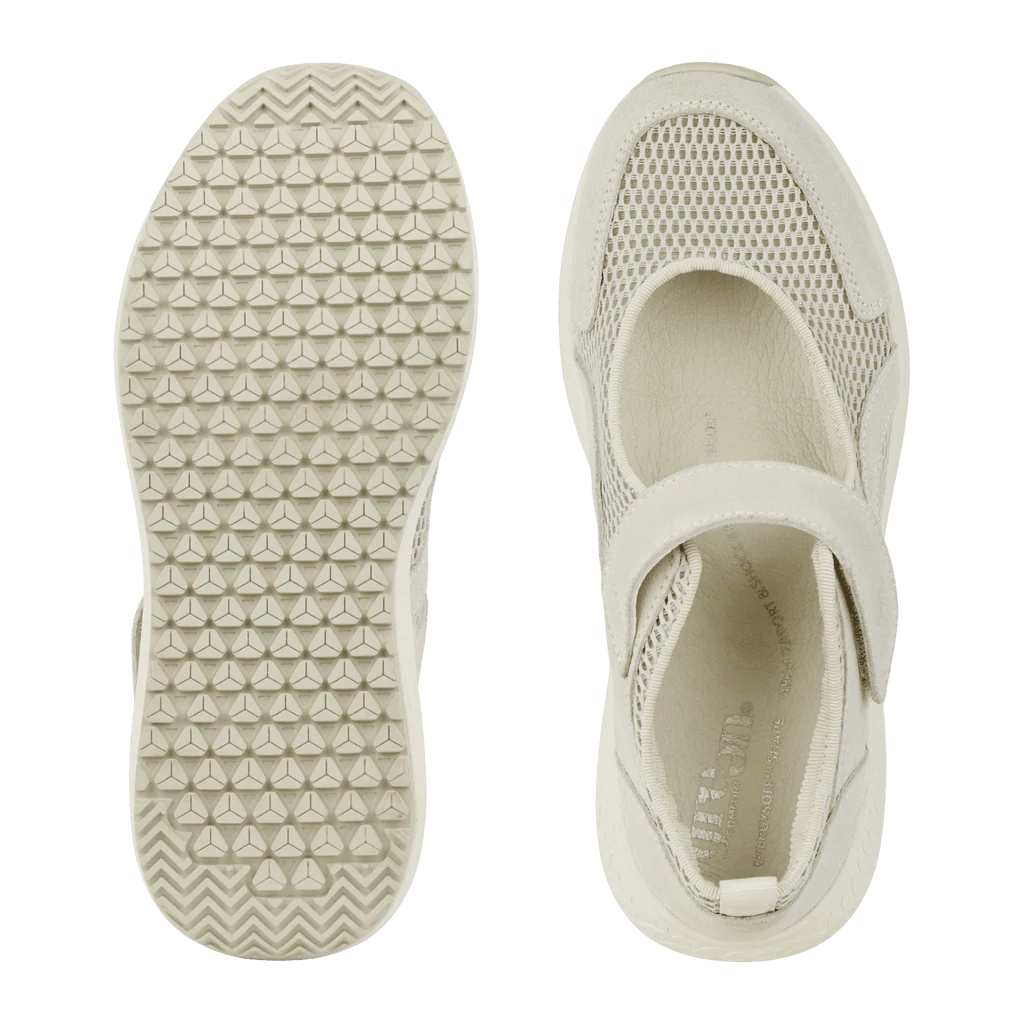 Green Comfort Zigga Ballerina Hvid