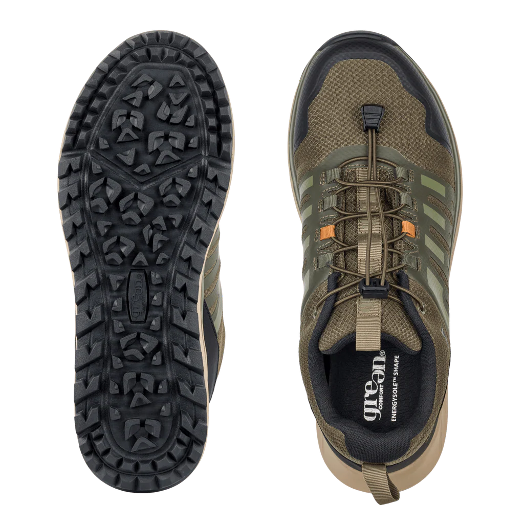 Green Comfort Track n´trail Men Oliven
