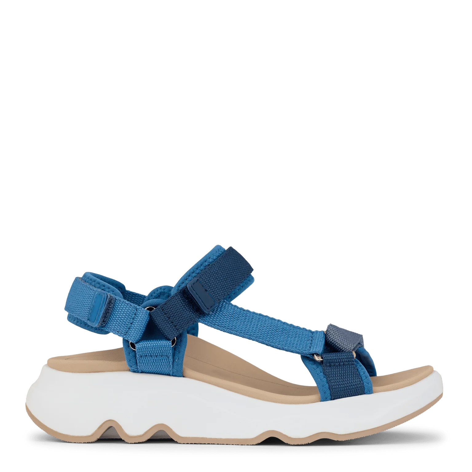Green Comfort Venice Sandal Denim Blue