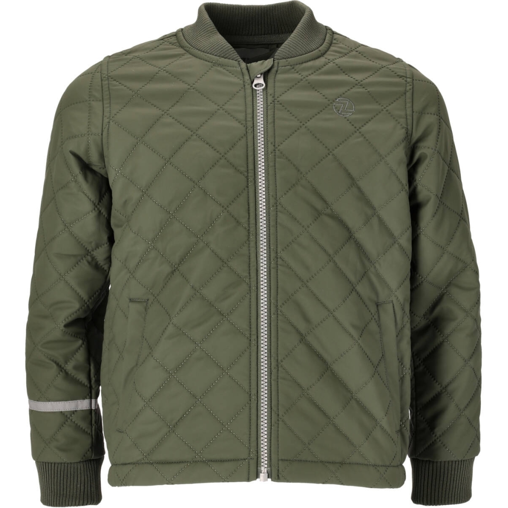 ZigZag Freddy Quilted Jakke Army