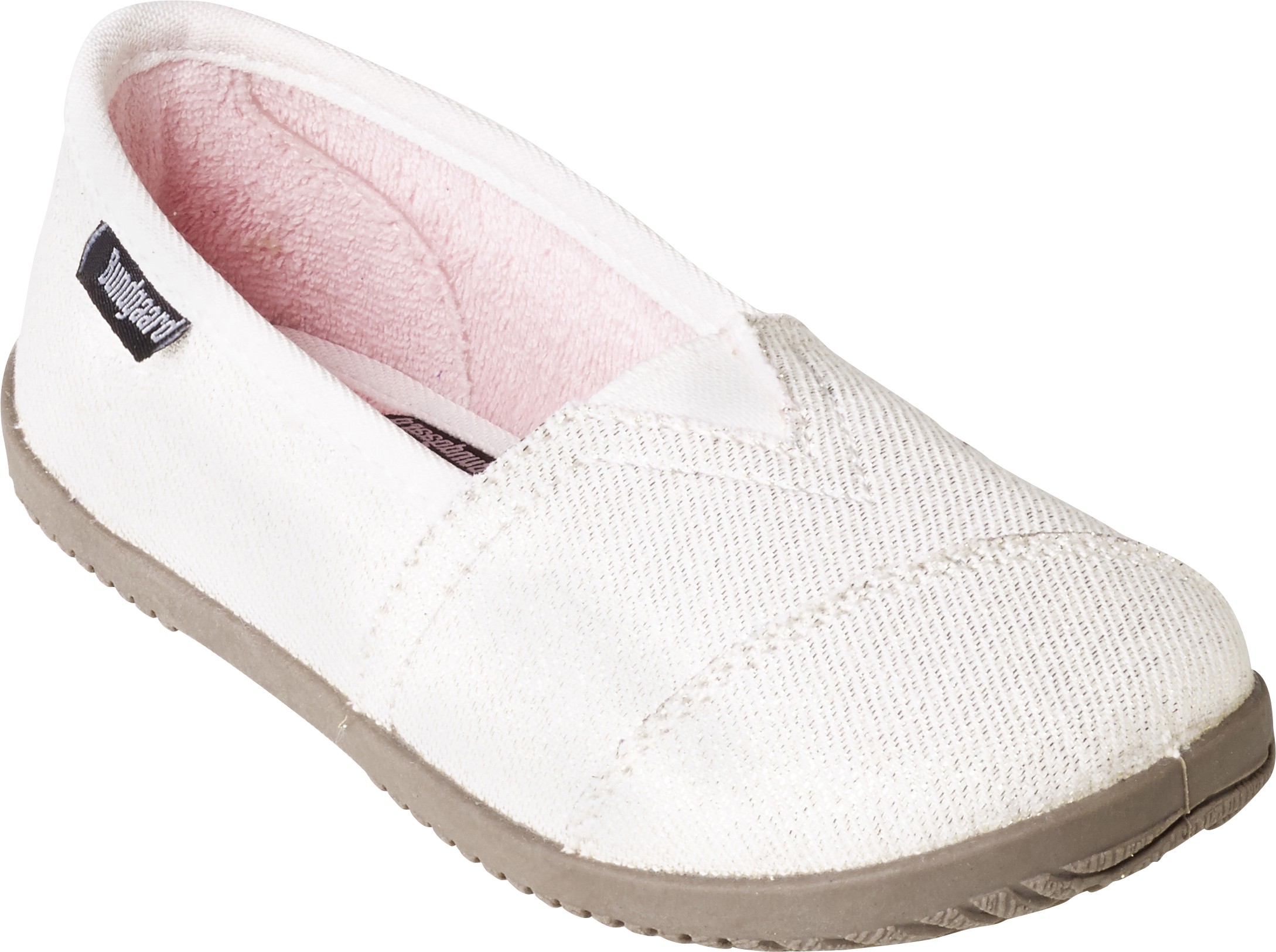 Bundgaard Hjemmesko Canvas Silver