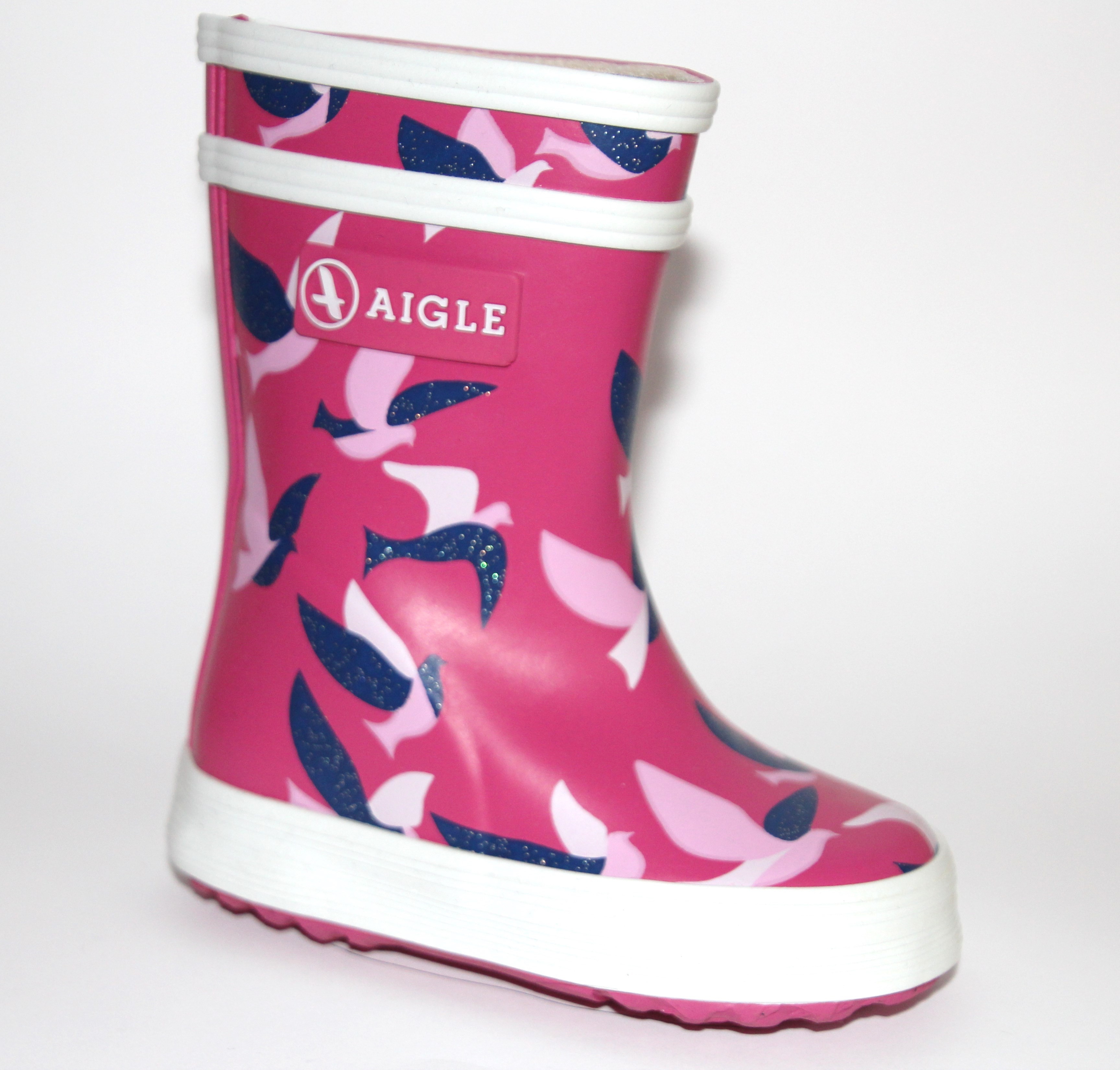 Aigle Baby Flac Glit New Rose Birds