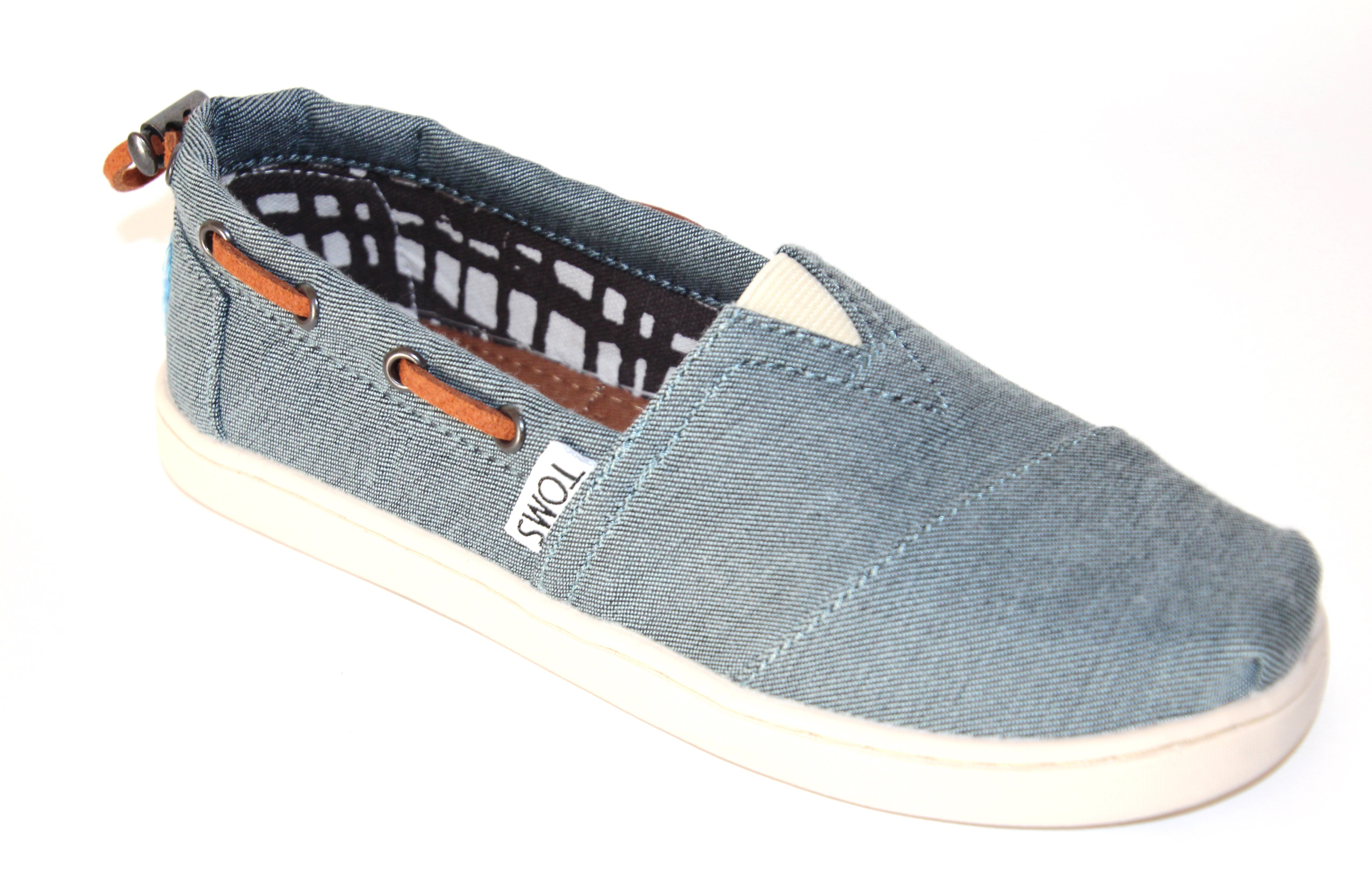 Toms Bimini Chambray Canvassko Blå