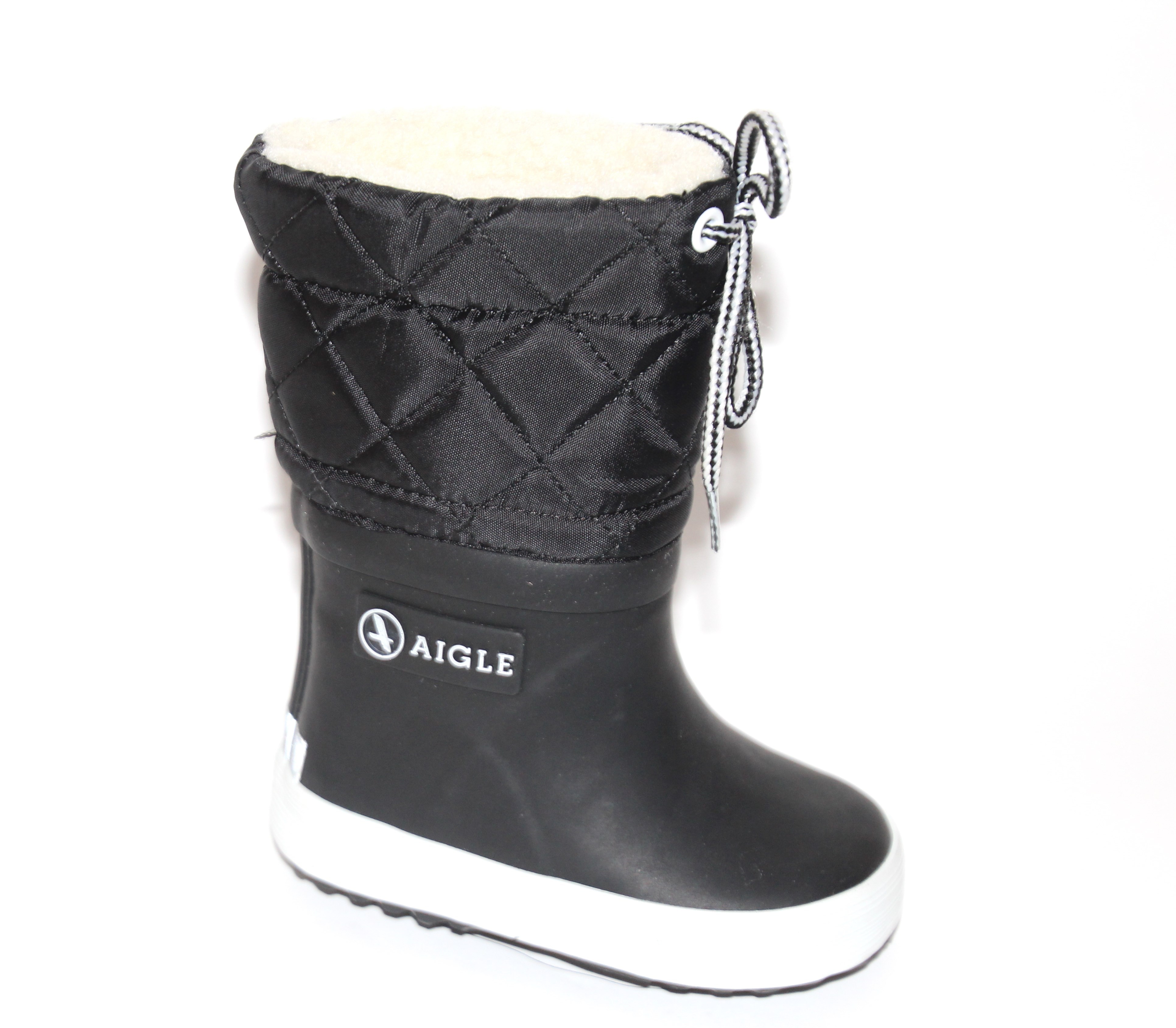 Aigle Giboulee Vintergummistøvle I Sort