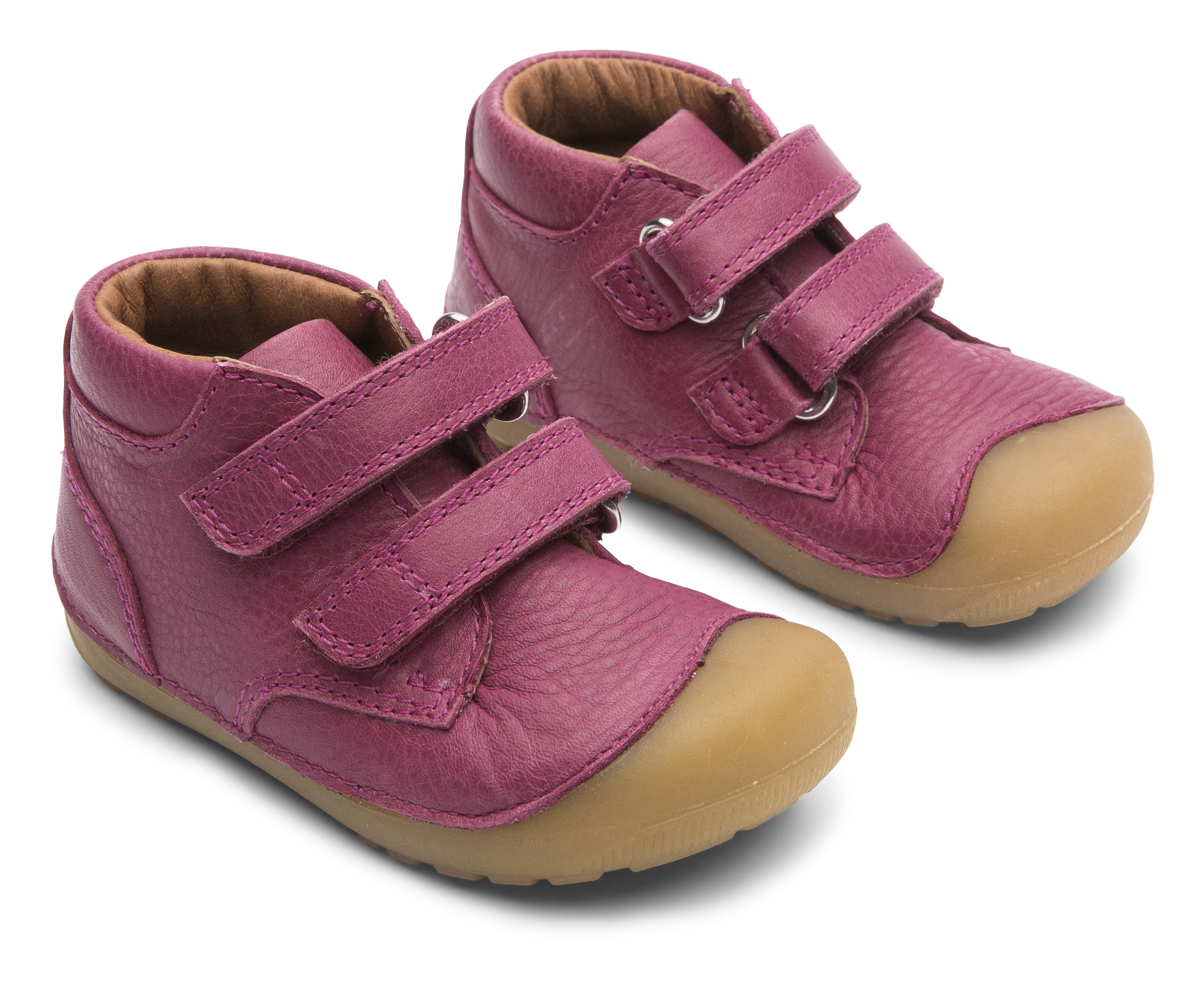 Bundgaard Petit Velcro Rosewine