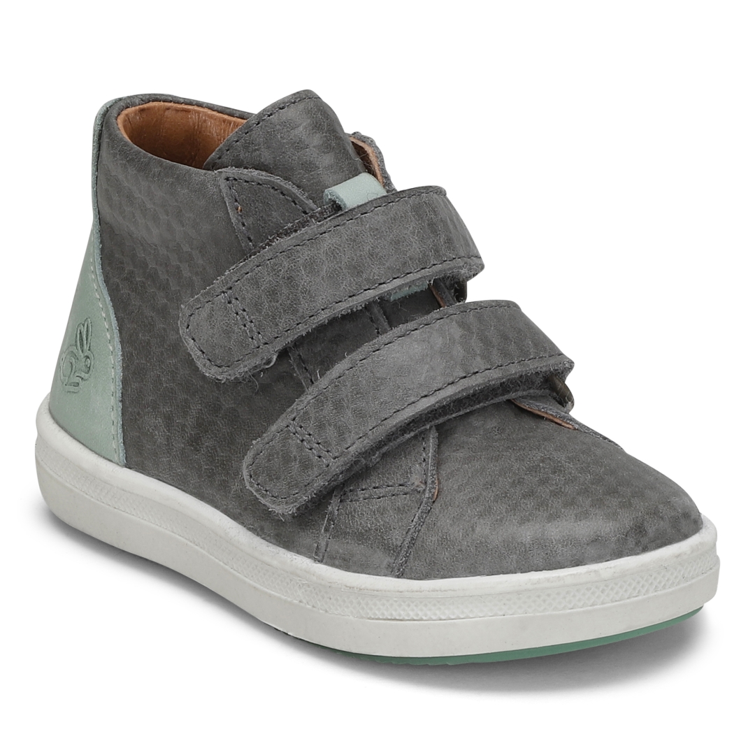 Bundgaard Samuel Sko Velcro Grey Mus