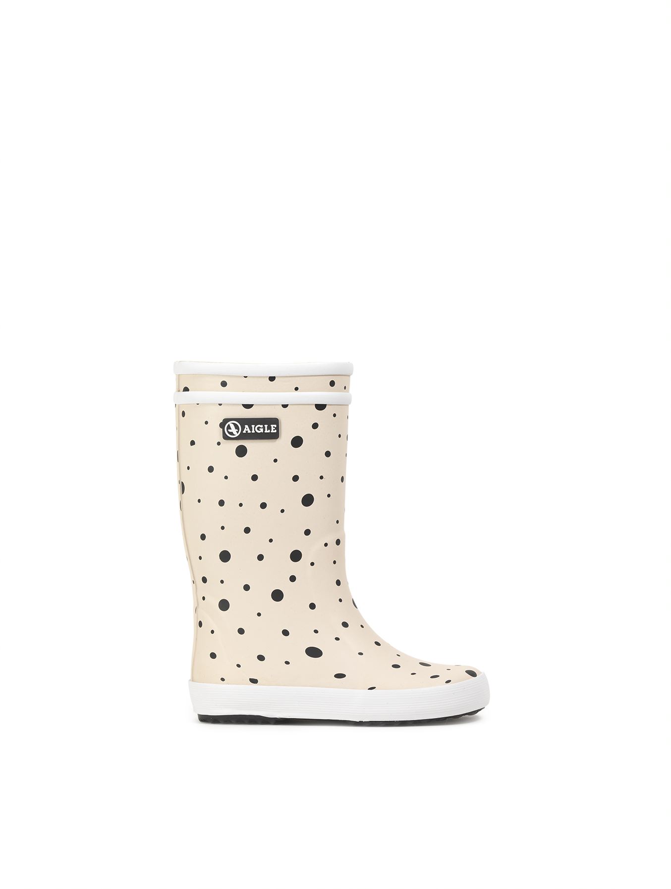 Aigle Lollypop Gummistøvle Pois-Noir