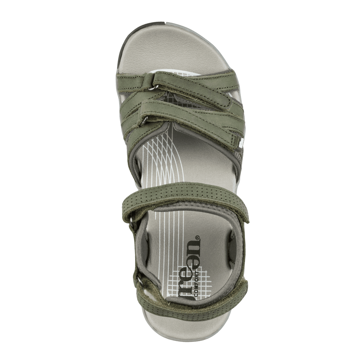 Green Comfort Corsica Sandal Oliven